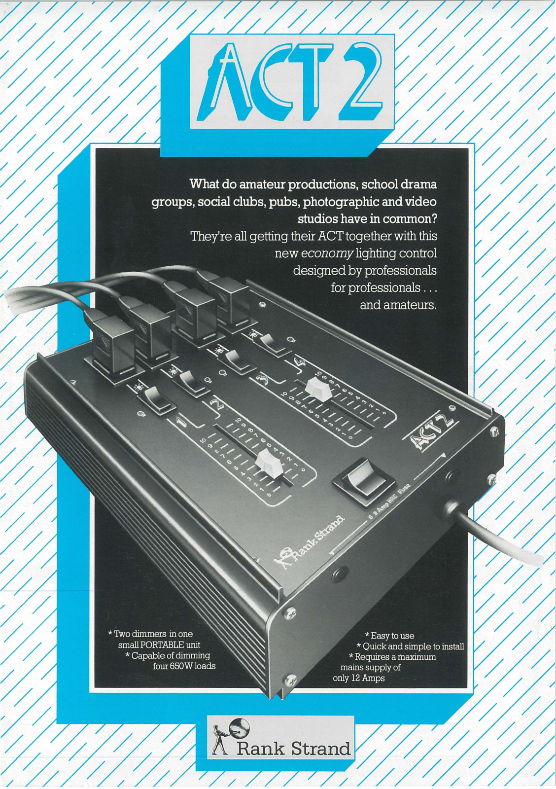 Strand Act 2 Dimmer Datasheet - ManualMachine.com