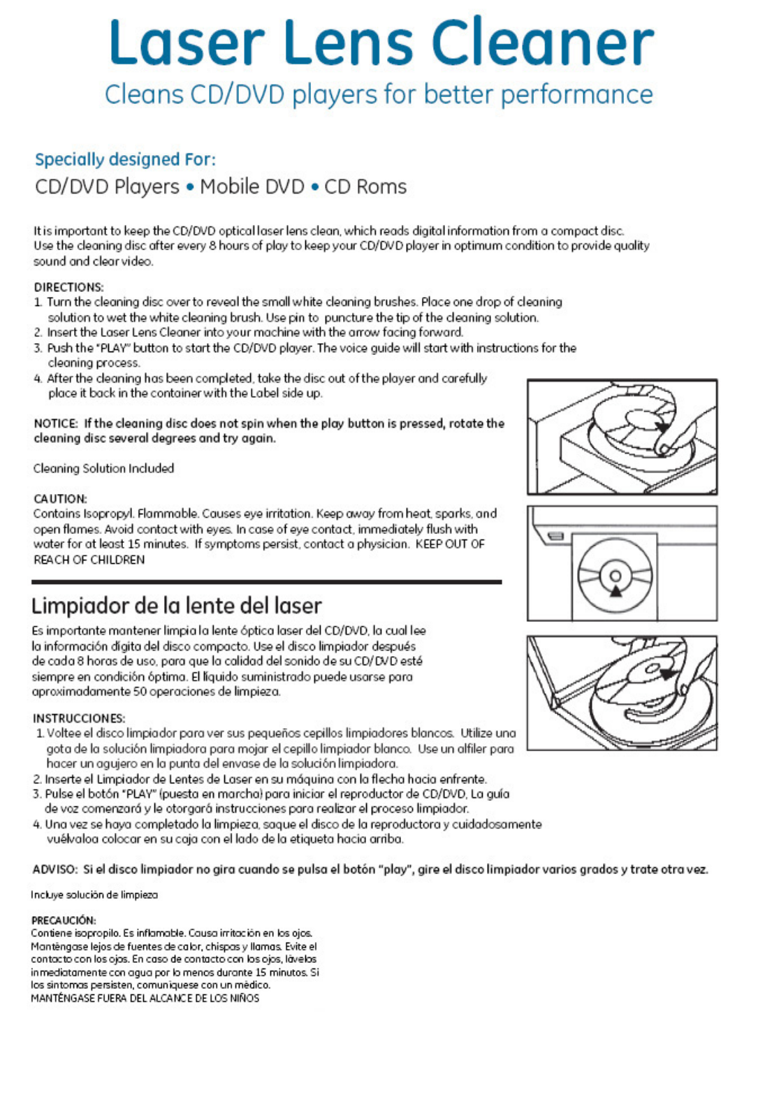 GE 22598 Quick Start Manual