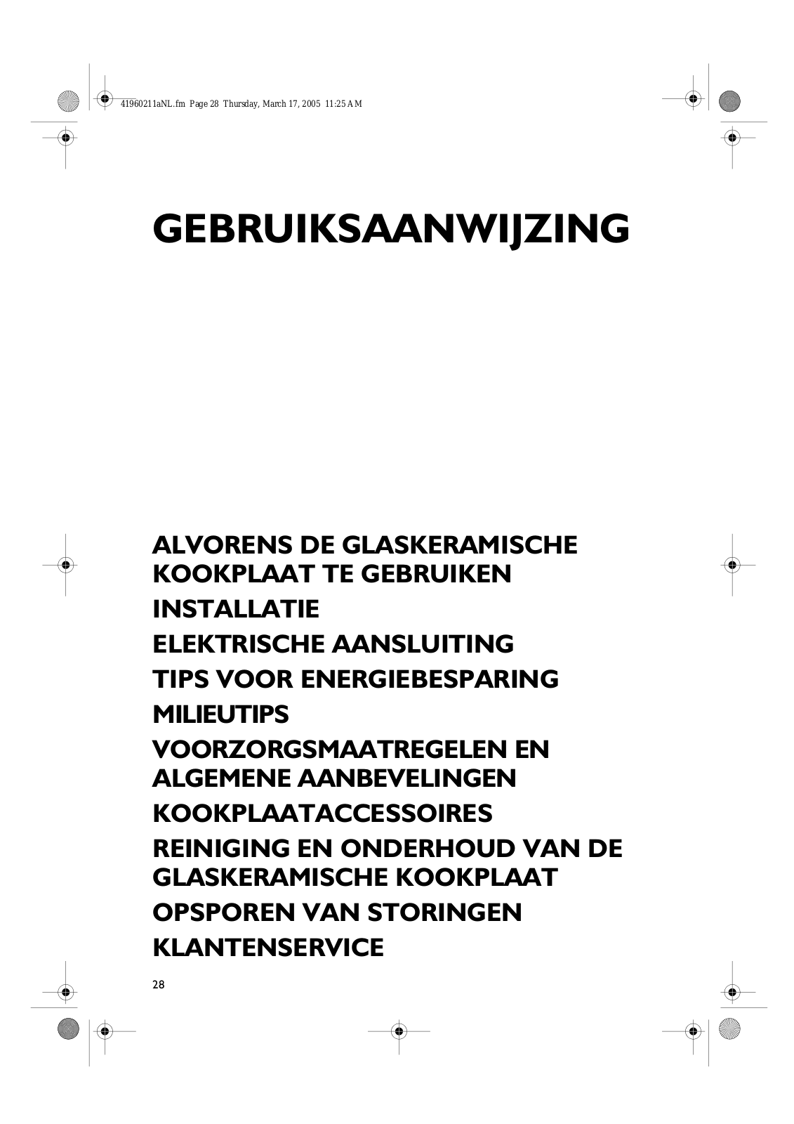 Whirlpool ETII 5740 NE/01, ETII 5640 NE/01, ETPI 5640 IN/01, ETPI 5740 IN/01 INSTRUCTION FOR USE