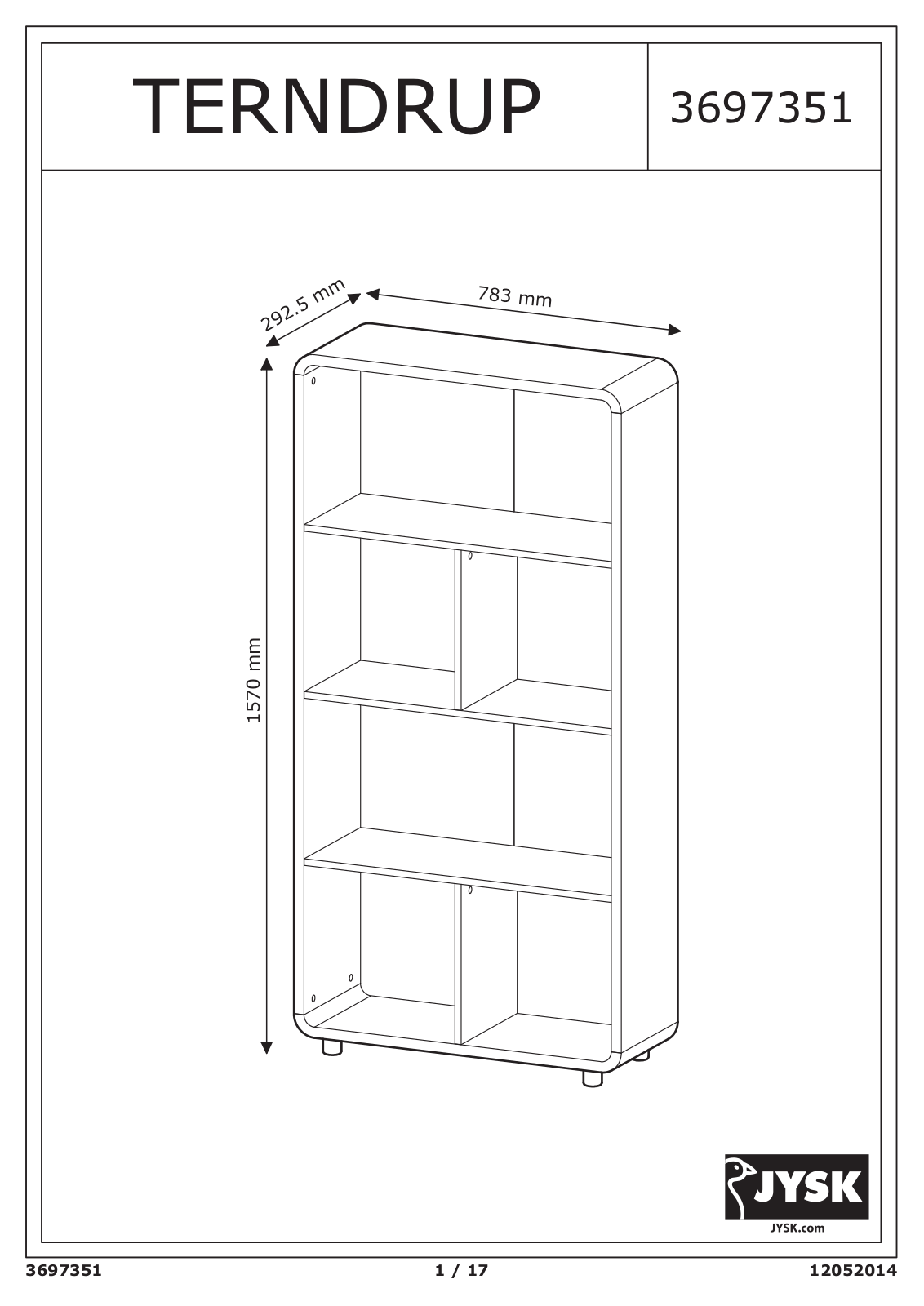 JYSK Terndrup User Manual