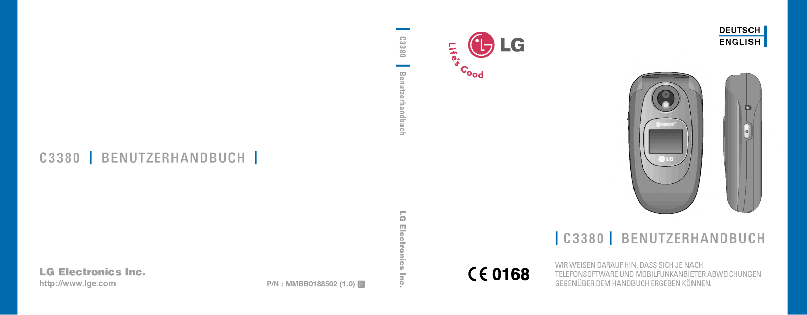 Lg C3380 User Manual