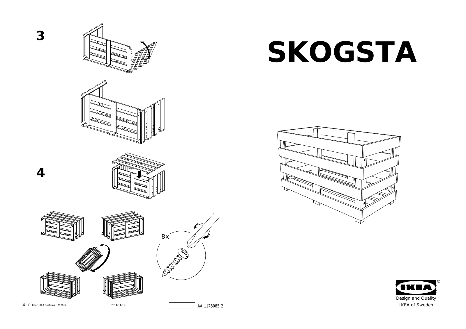 Ikea 60297951 Assembly instructions