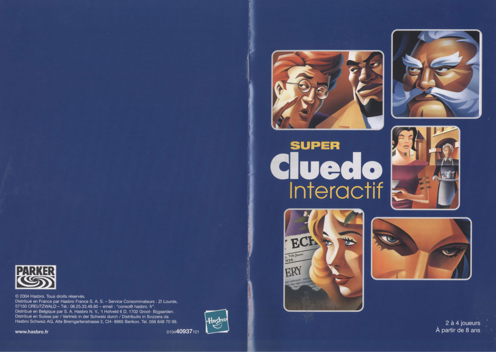 HASBRO SUPER CLUDEO INTERACTIF User Manual