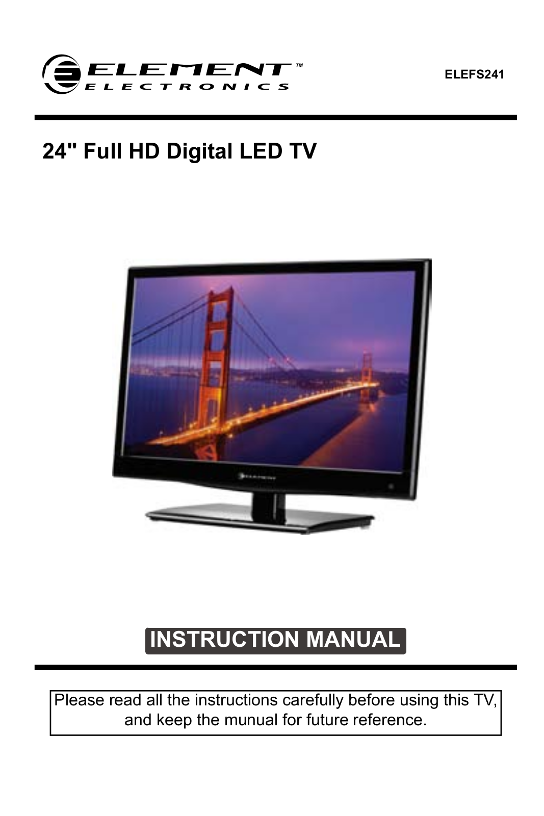 Element Electronics ELEFS241 User Manual