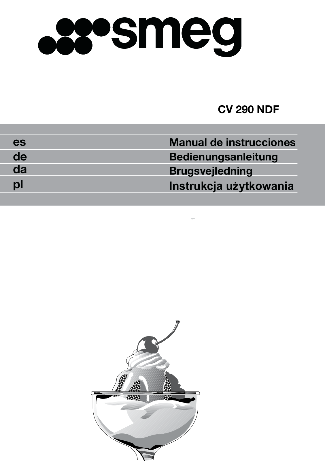 Smeg CV290NDF User manual