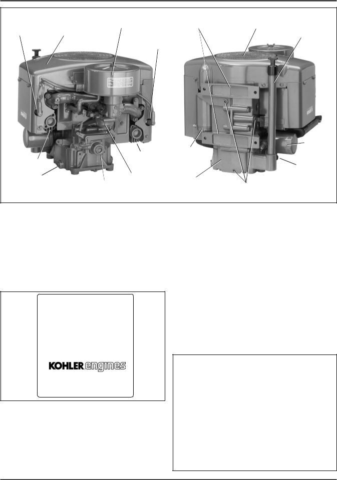 Kohler MV16, MV20, MV18 Manual