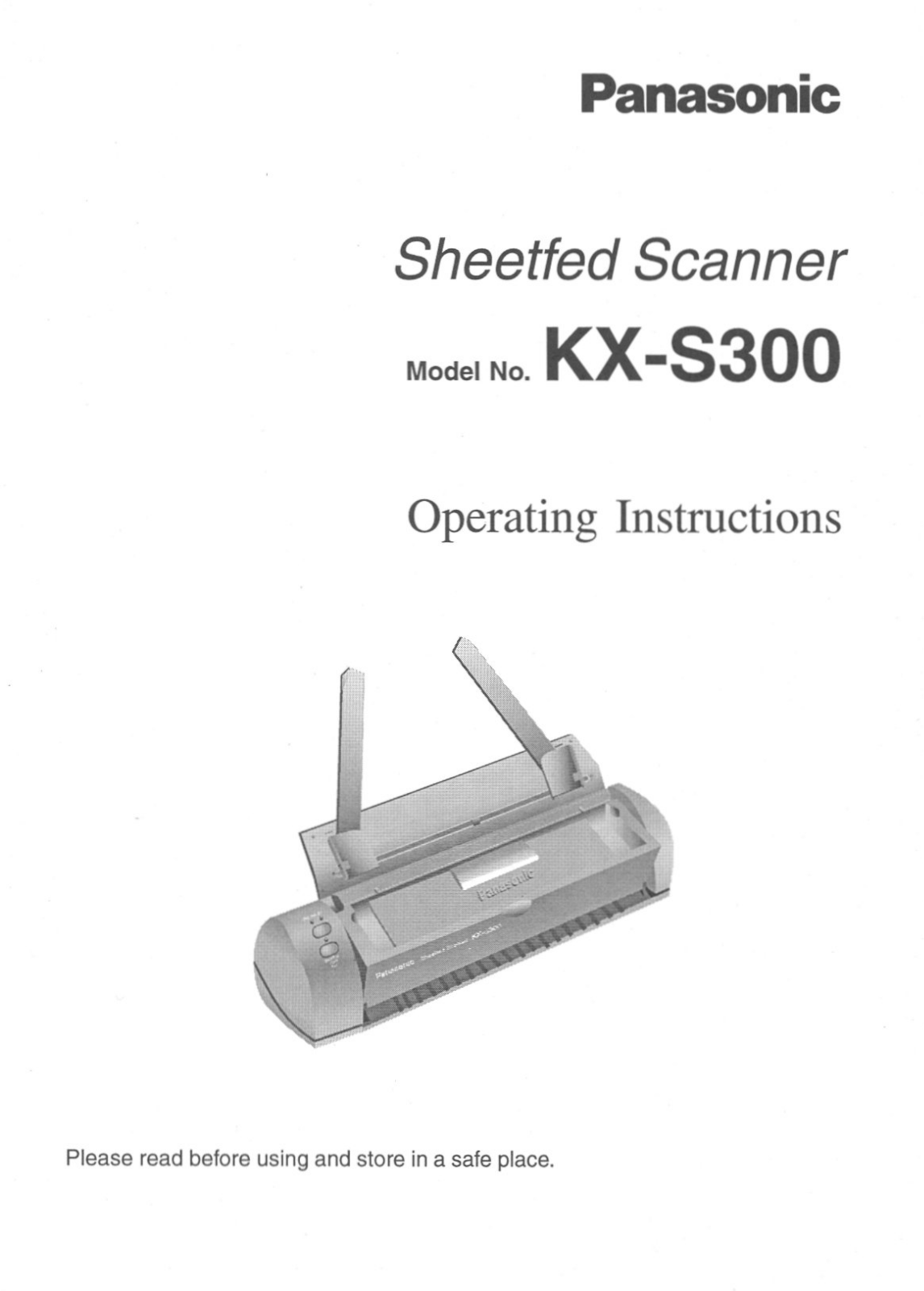 Panasonic KX-S300 User Manual