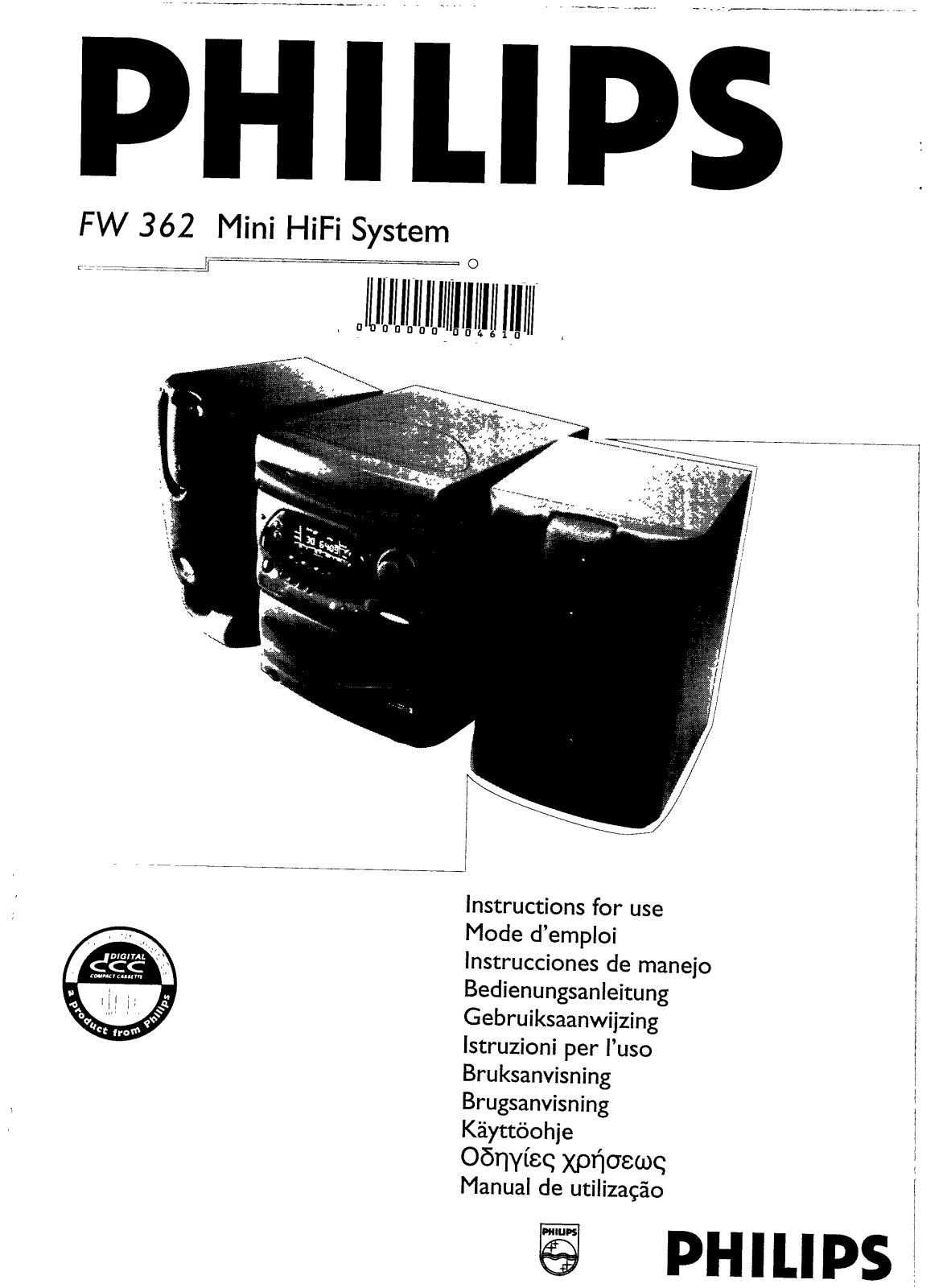 Philips FW 362 Instructions for use - ManualMachine.com