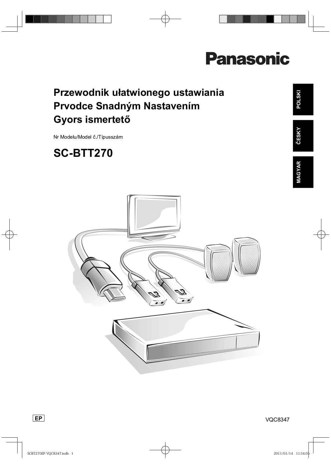 Panasonic SC-BTT270 User Manual