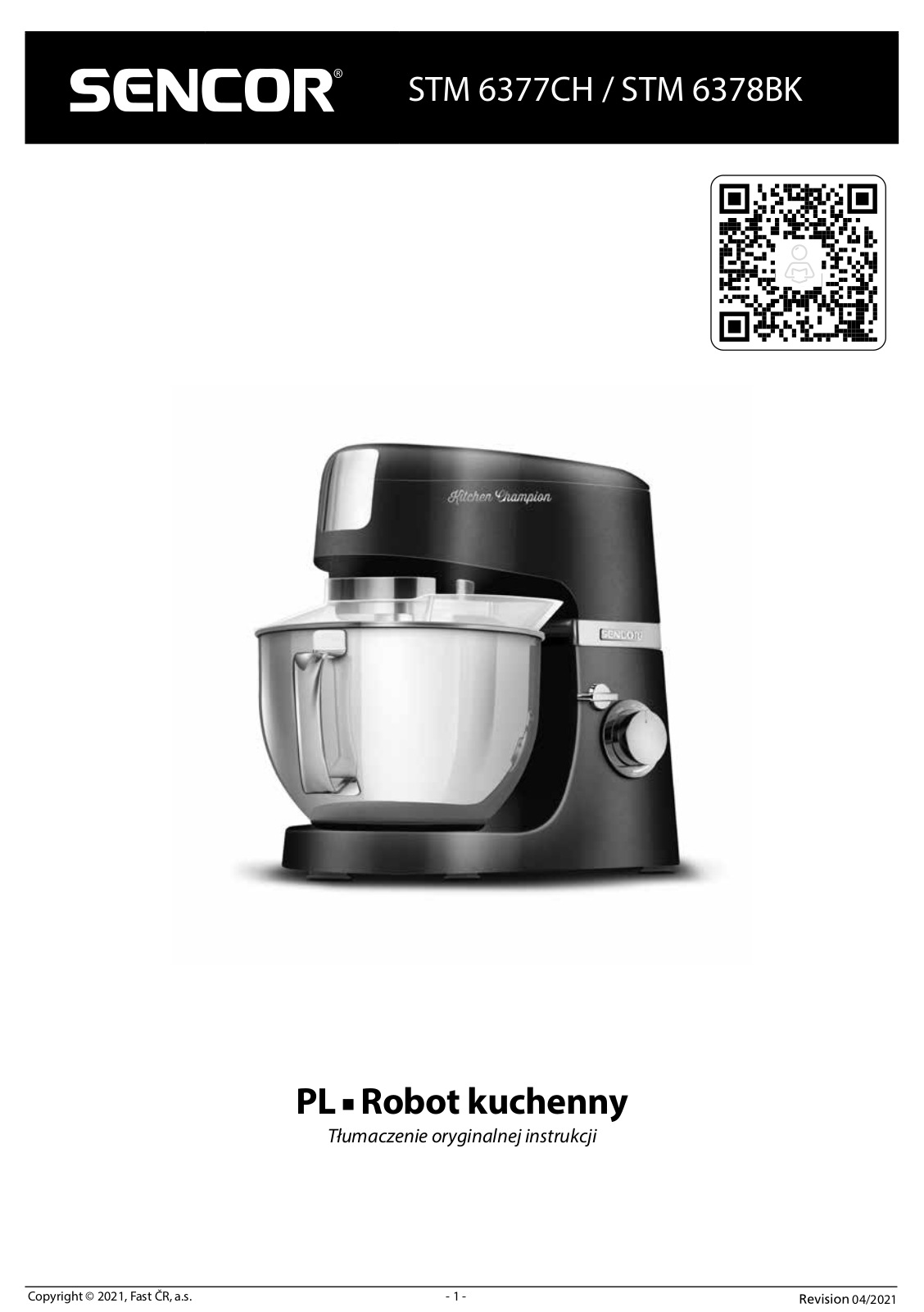 SENCOR STM 6377CH, STM 6378BK User guide - ManualMachine.com