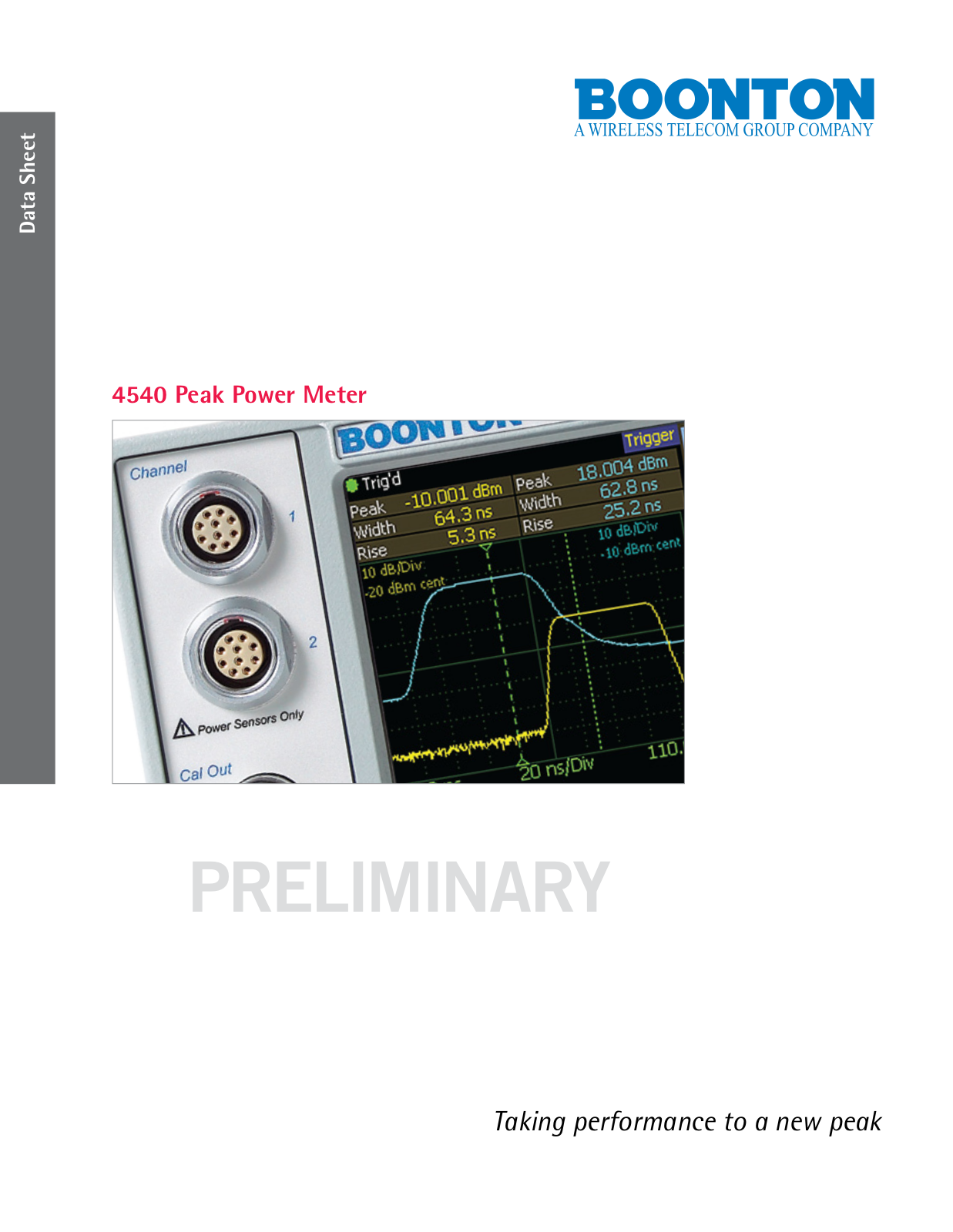 Boonton 4542 Data Sheet - ManualMachine.com