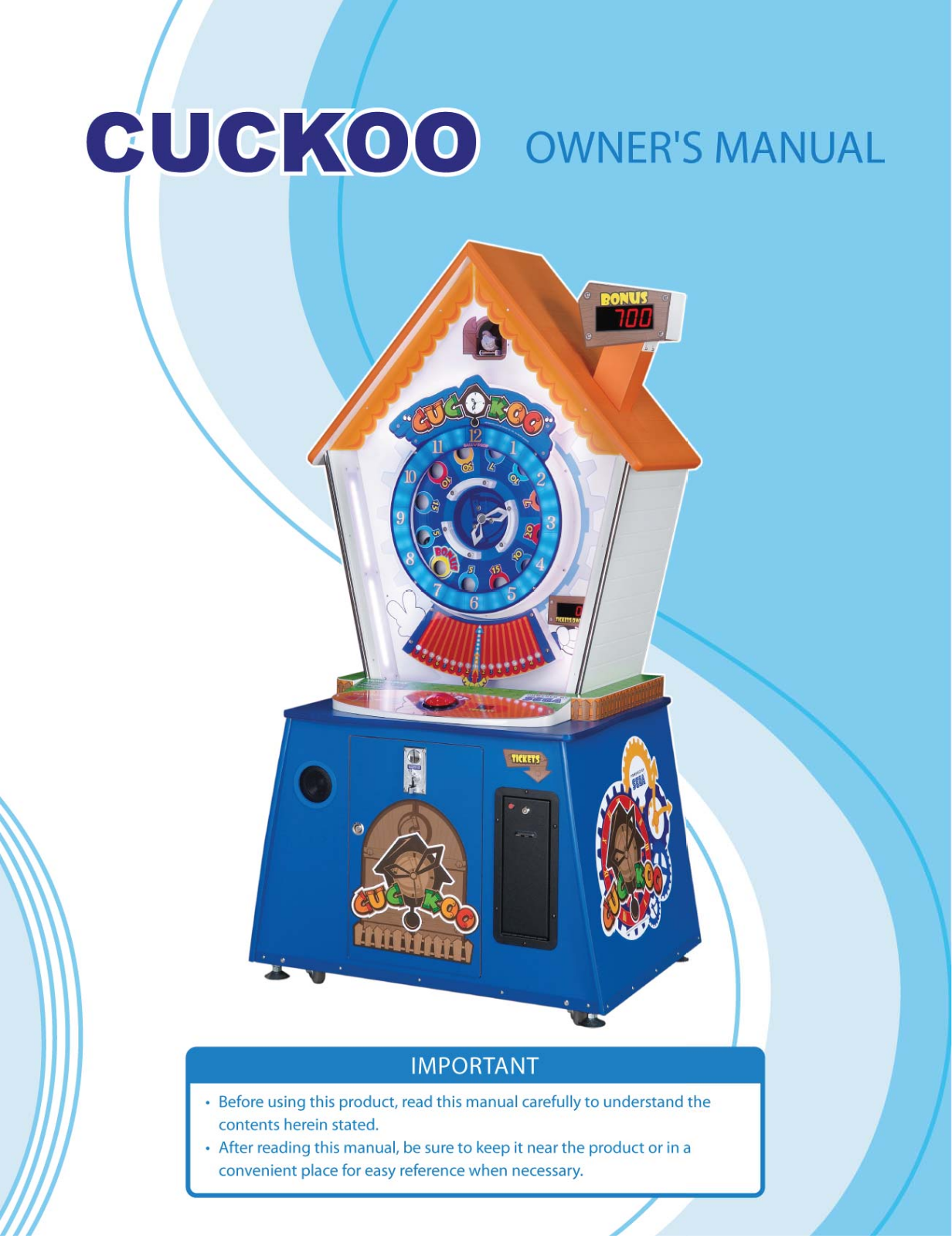 Sega CUCKOO User Manual