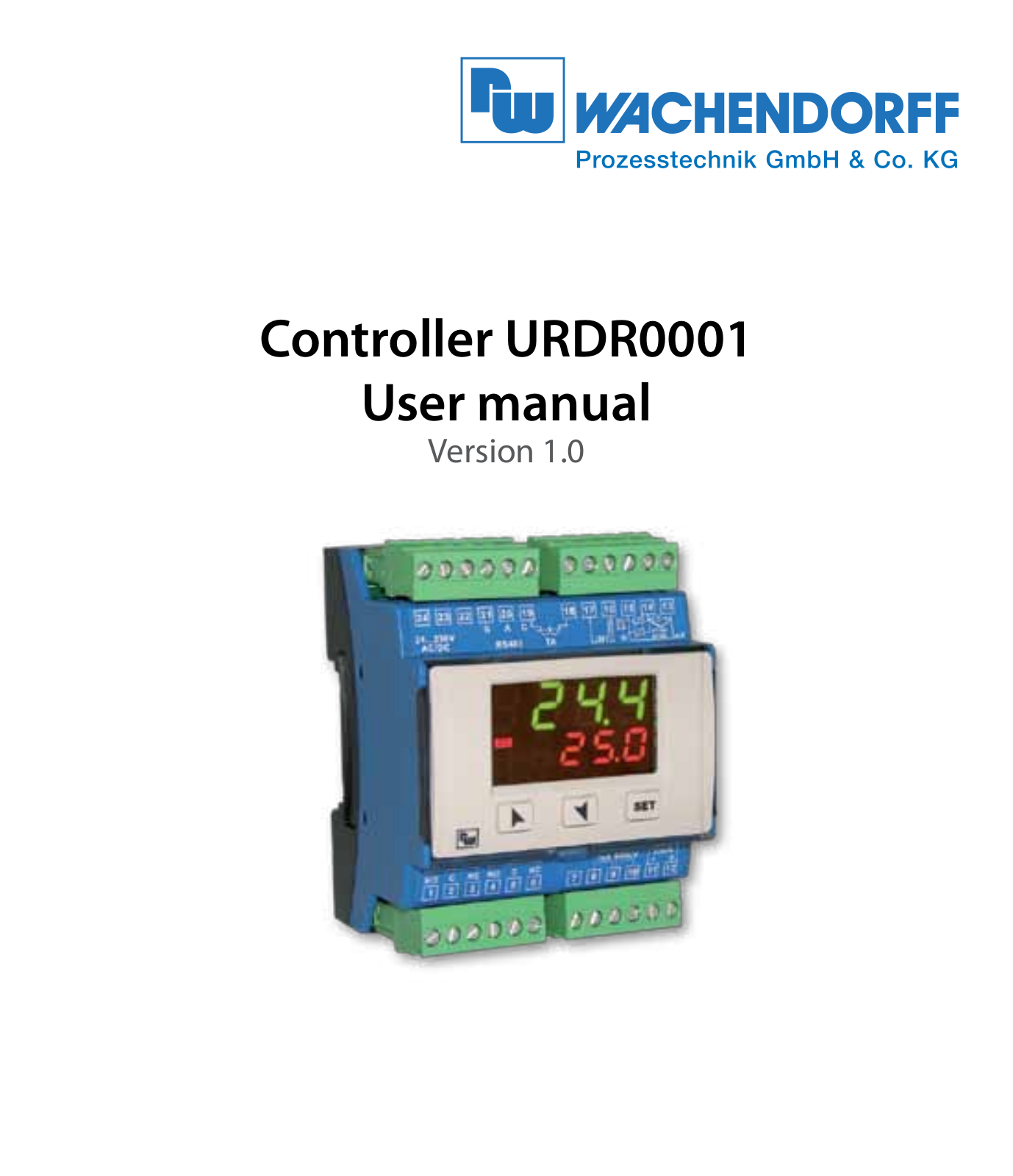 Wachendorff URDR0001 User guide