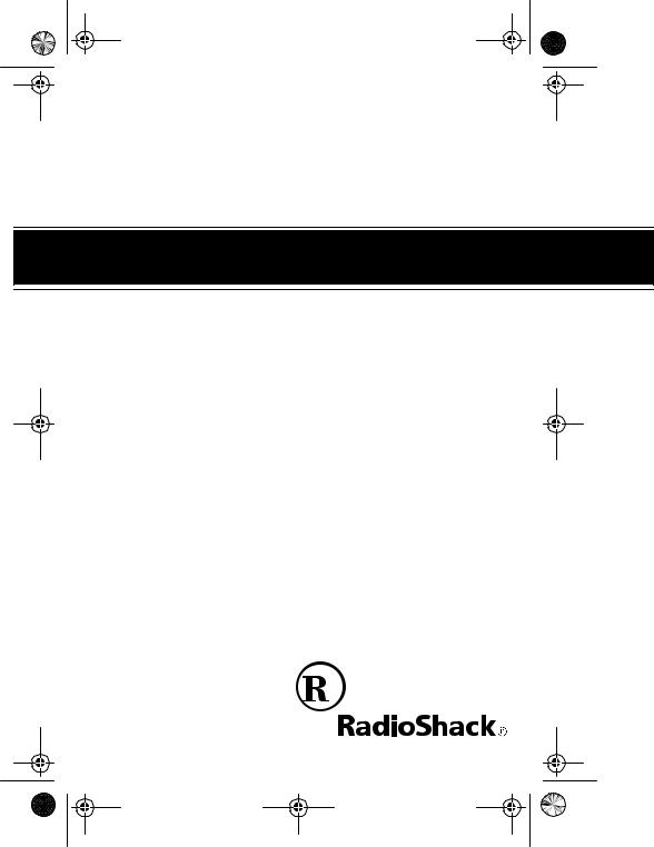Radio Shack DX-397 User Manual