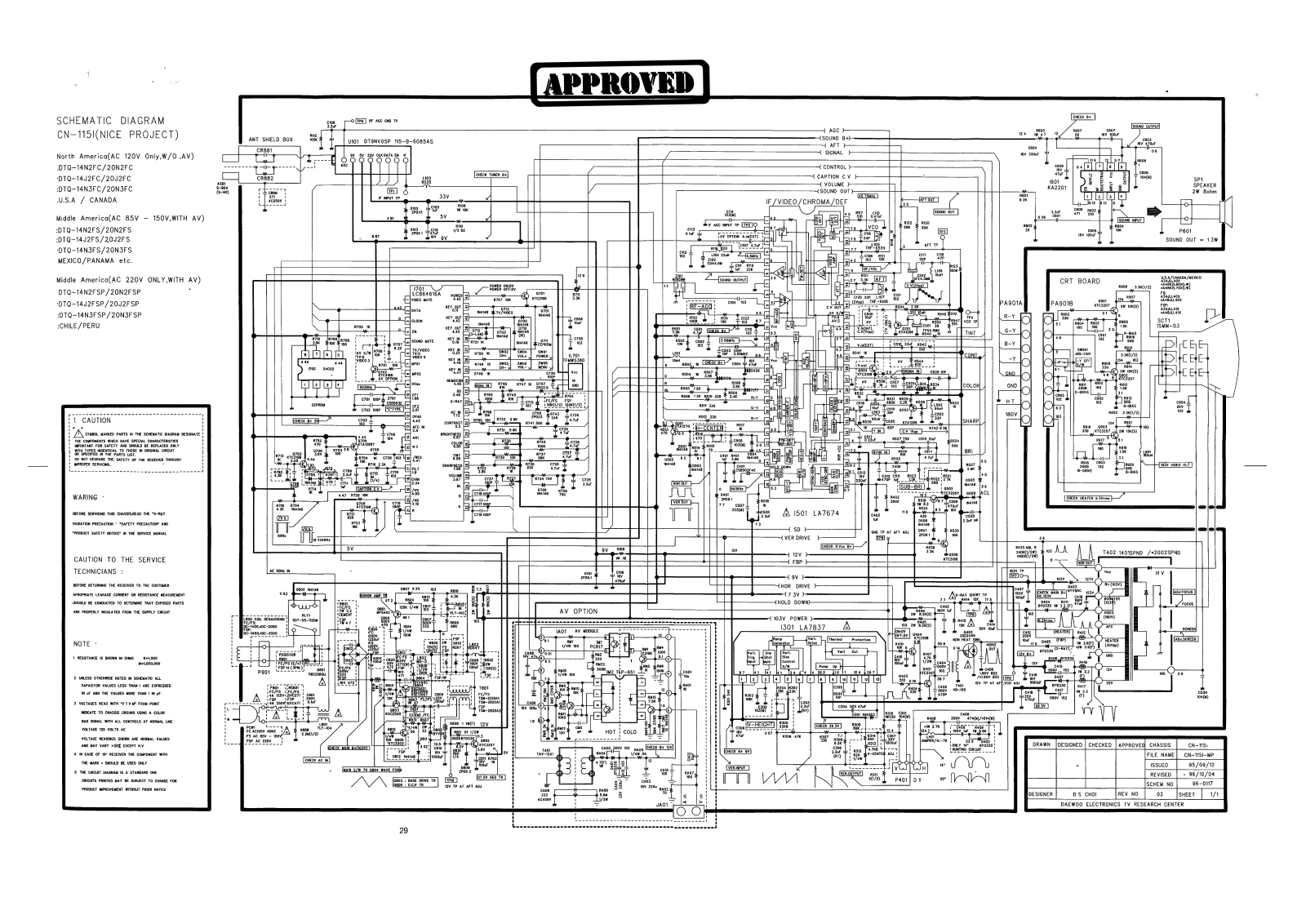 DAEWOO DTQ20N2FC Diagram