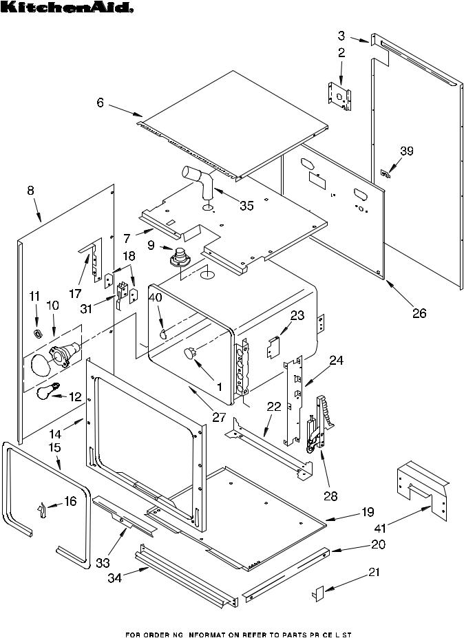 KitchenAid KEBS276YBL2 Parts List