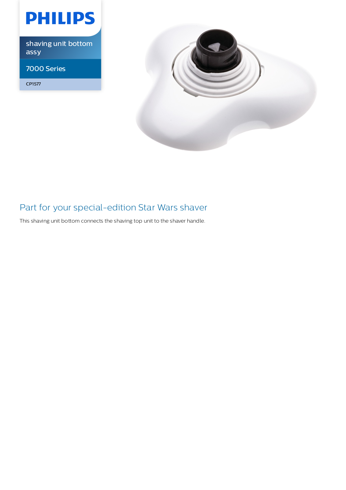 Philips CP1577/01 leaflet - ManualMachine.com