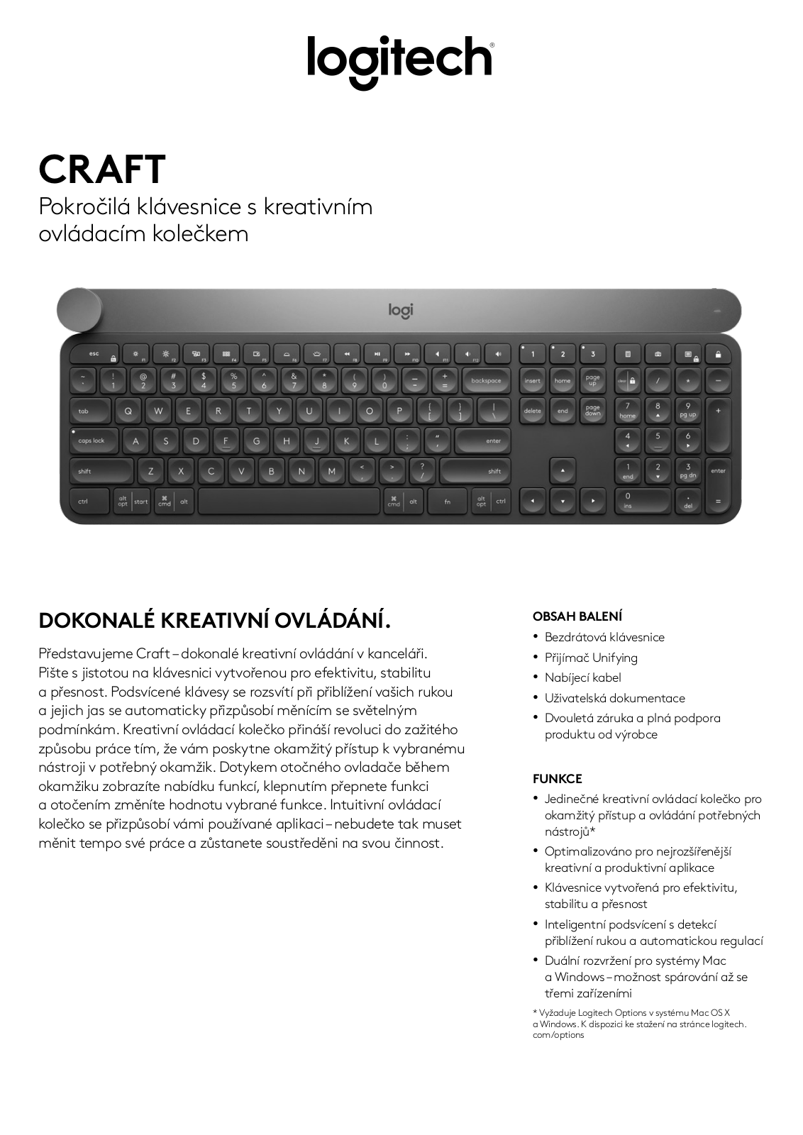 Logitech Craft User Manual