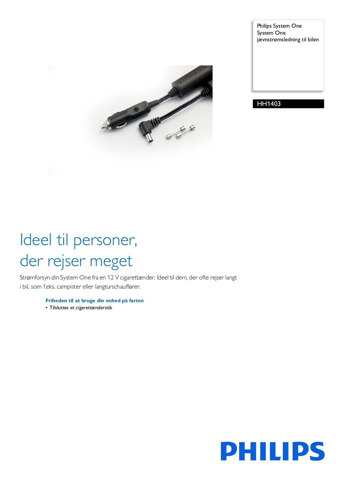 Philips HH1403/00 Leaflet - ManualMachine.com