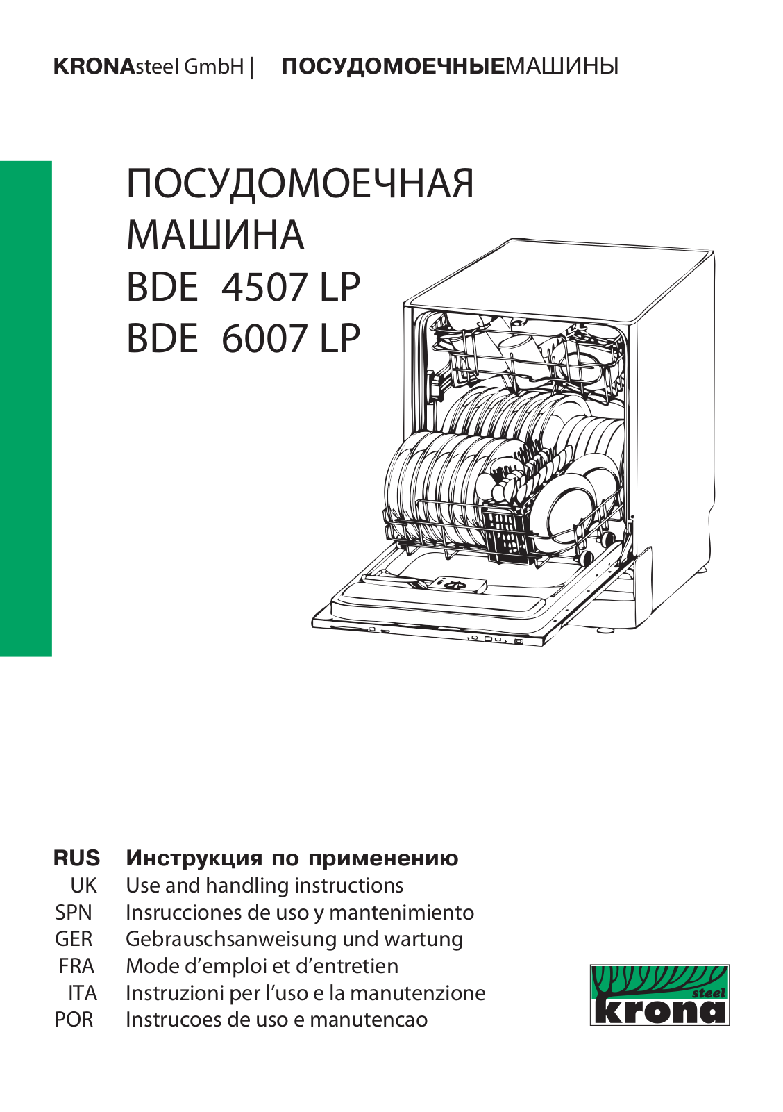 Krona BDE 4507 LP User manual