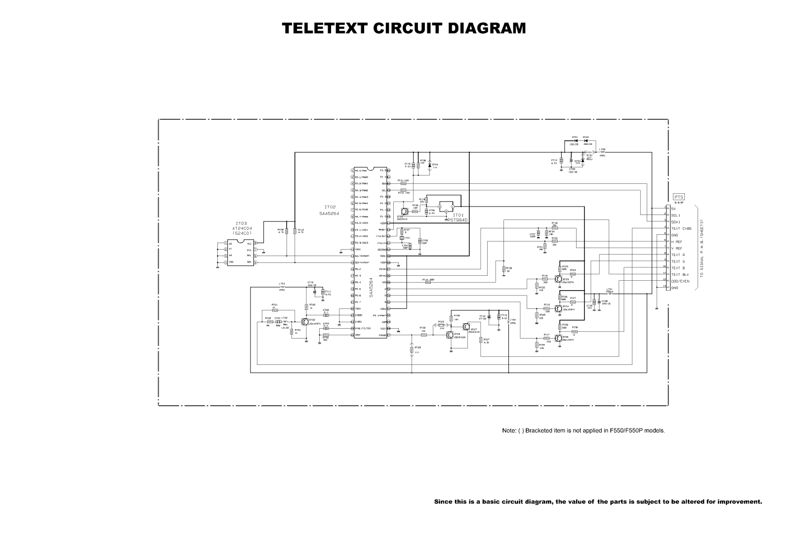 Hitachi C43 Service Manual Text