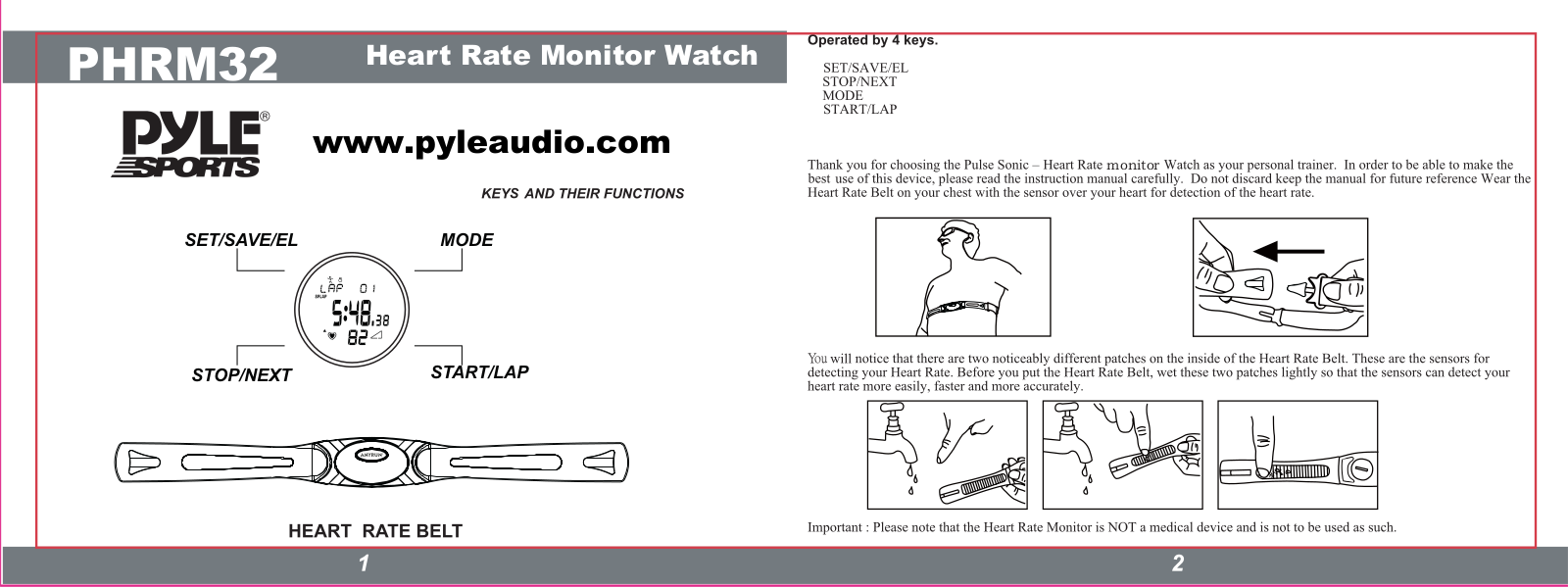 PYLE Audio PHRM32 User Manual - ManualMachine.com