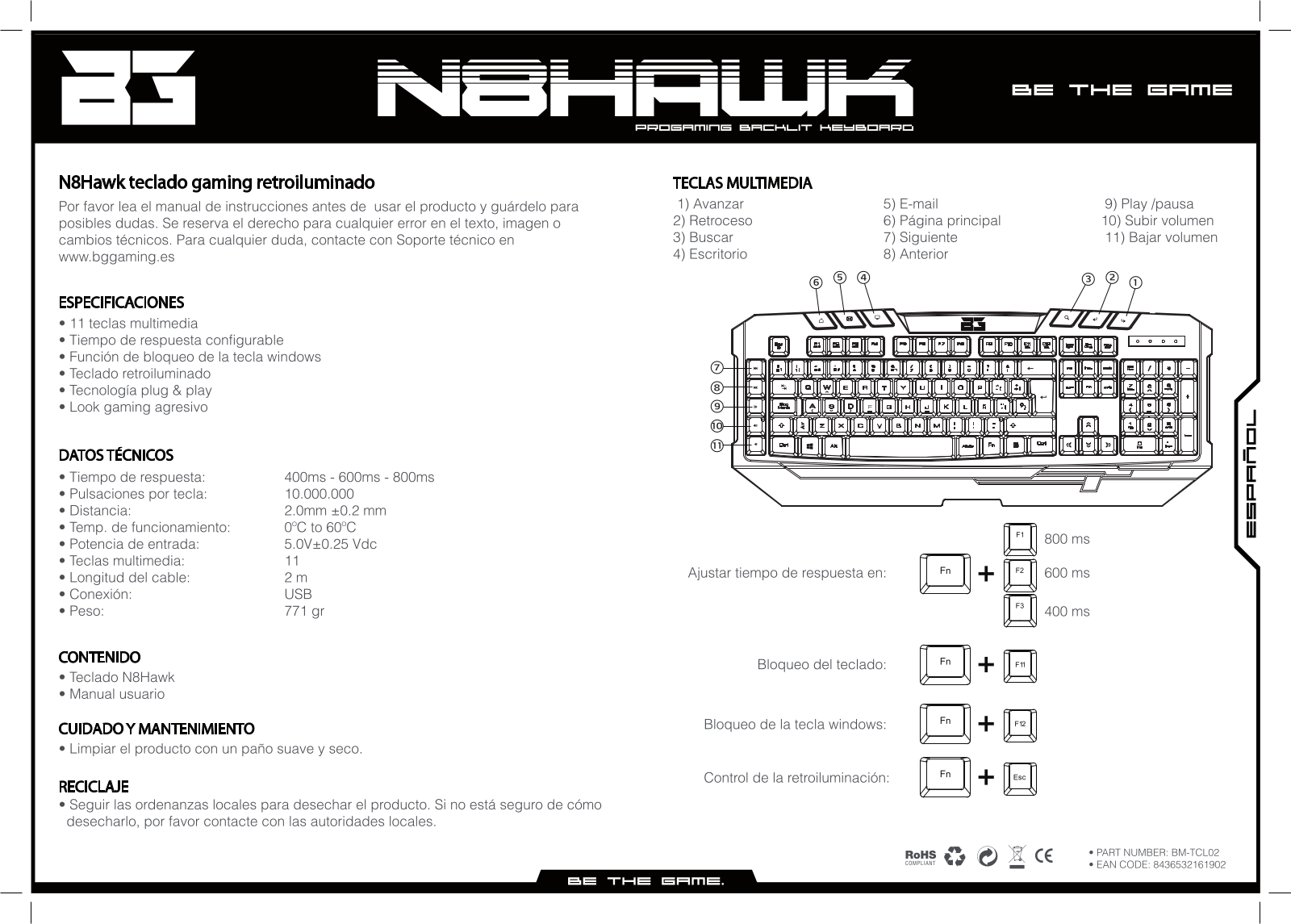 BG N8Hawk User Manual