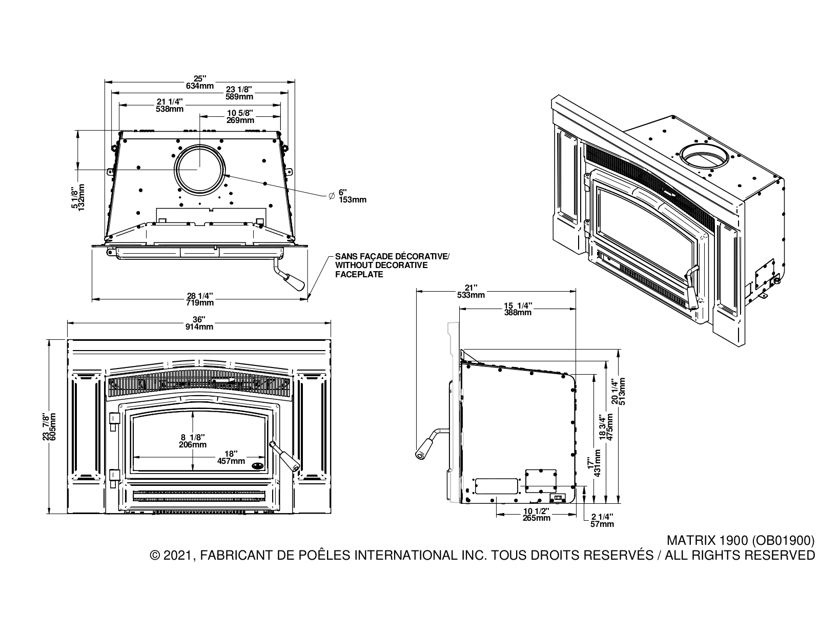 Osburn OB01900 Spec Sheet - ManualMachine.com