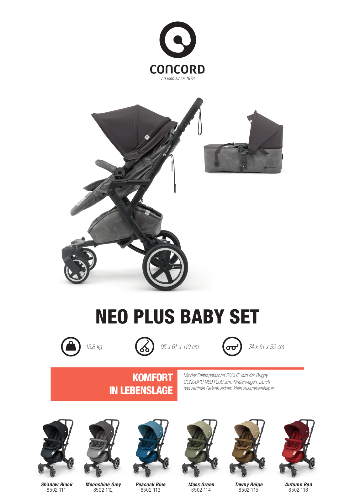 Concord Neo Plus Baby-Set User Manual