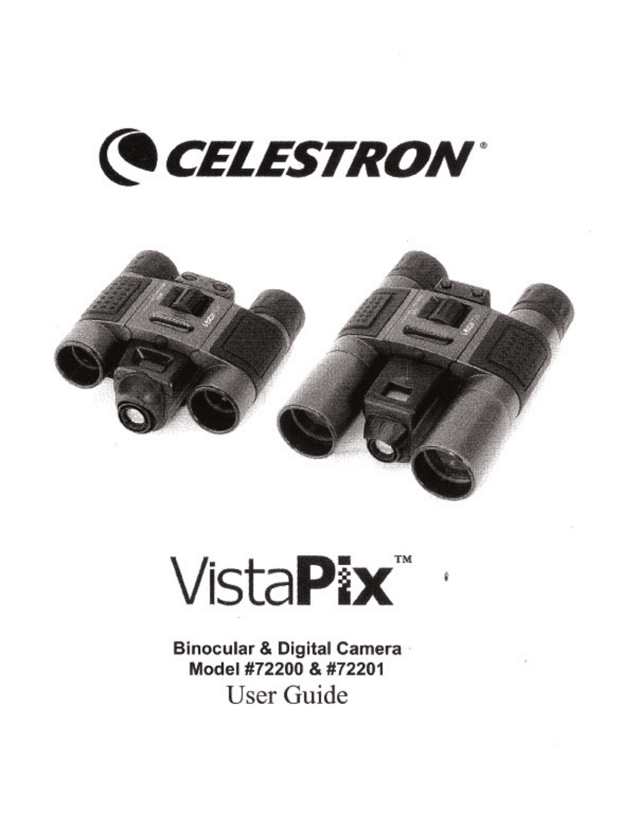 Celestron 72200, 72201 User Manual