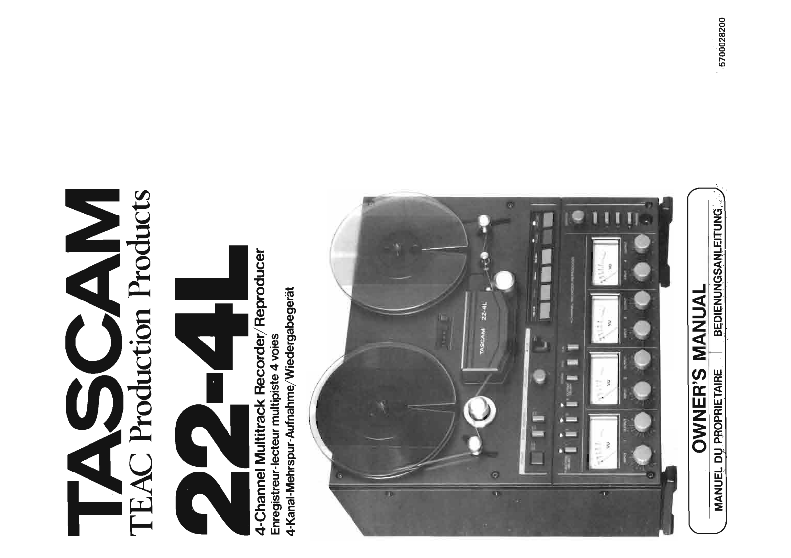 Tascam 22-4L Owners Manual