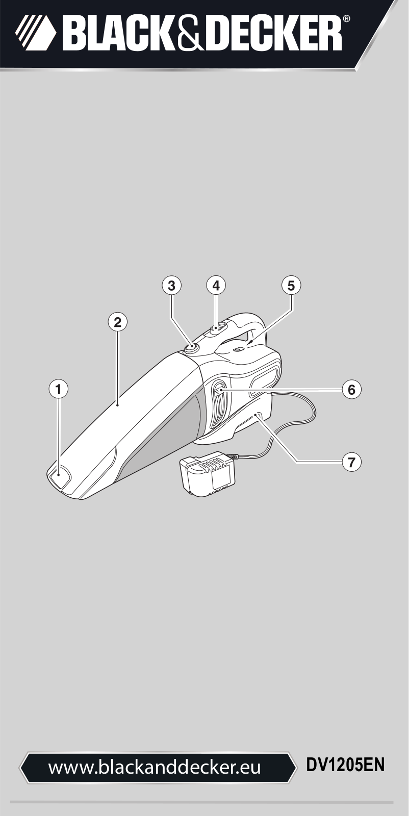 BLACK & DECKER DV1205EN User Manual