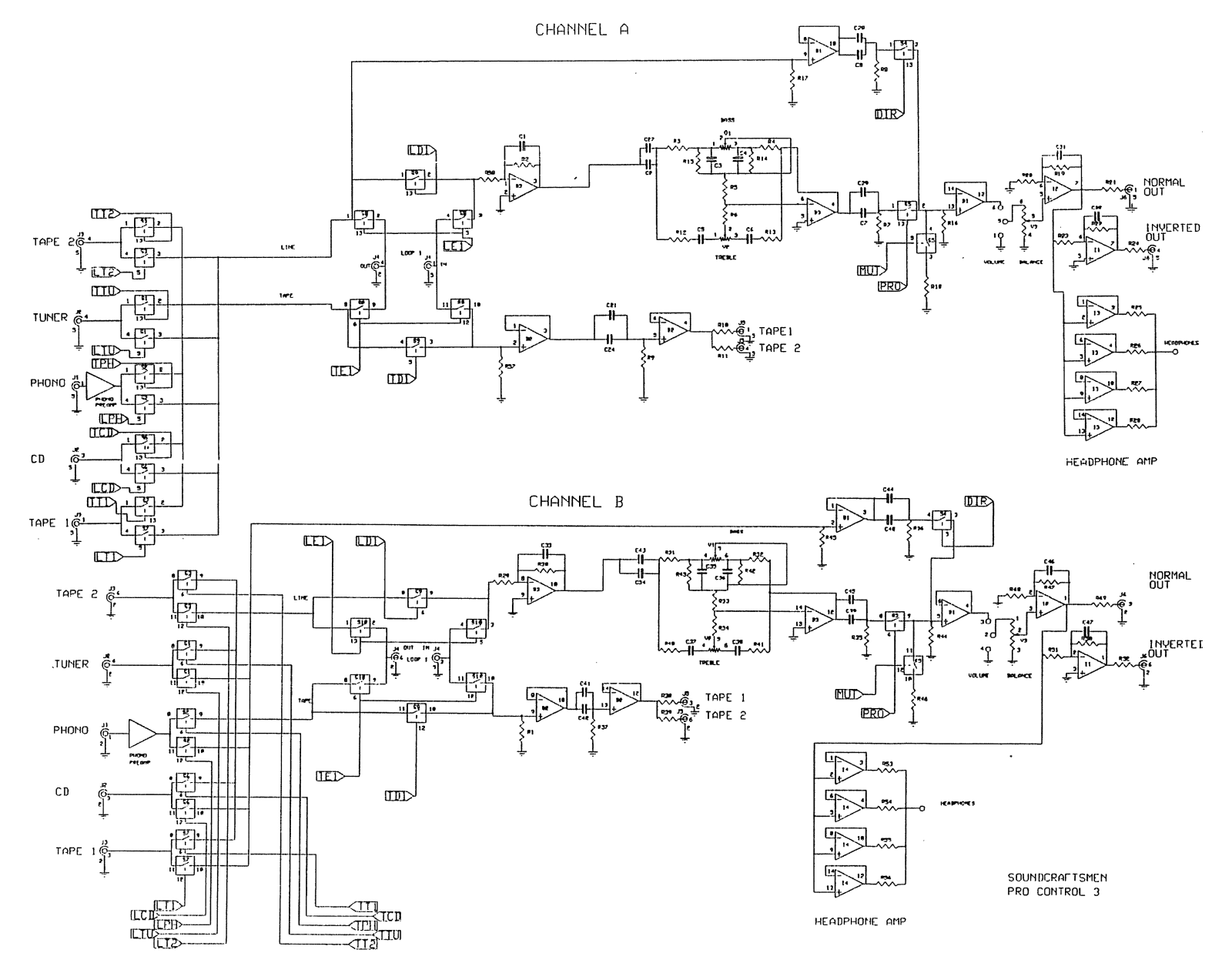 Soundcraftsmen SoundProControl3 Schematic - ManualMachine.com