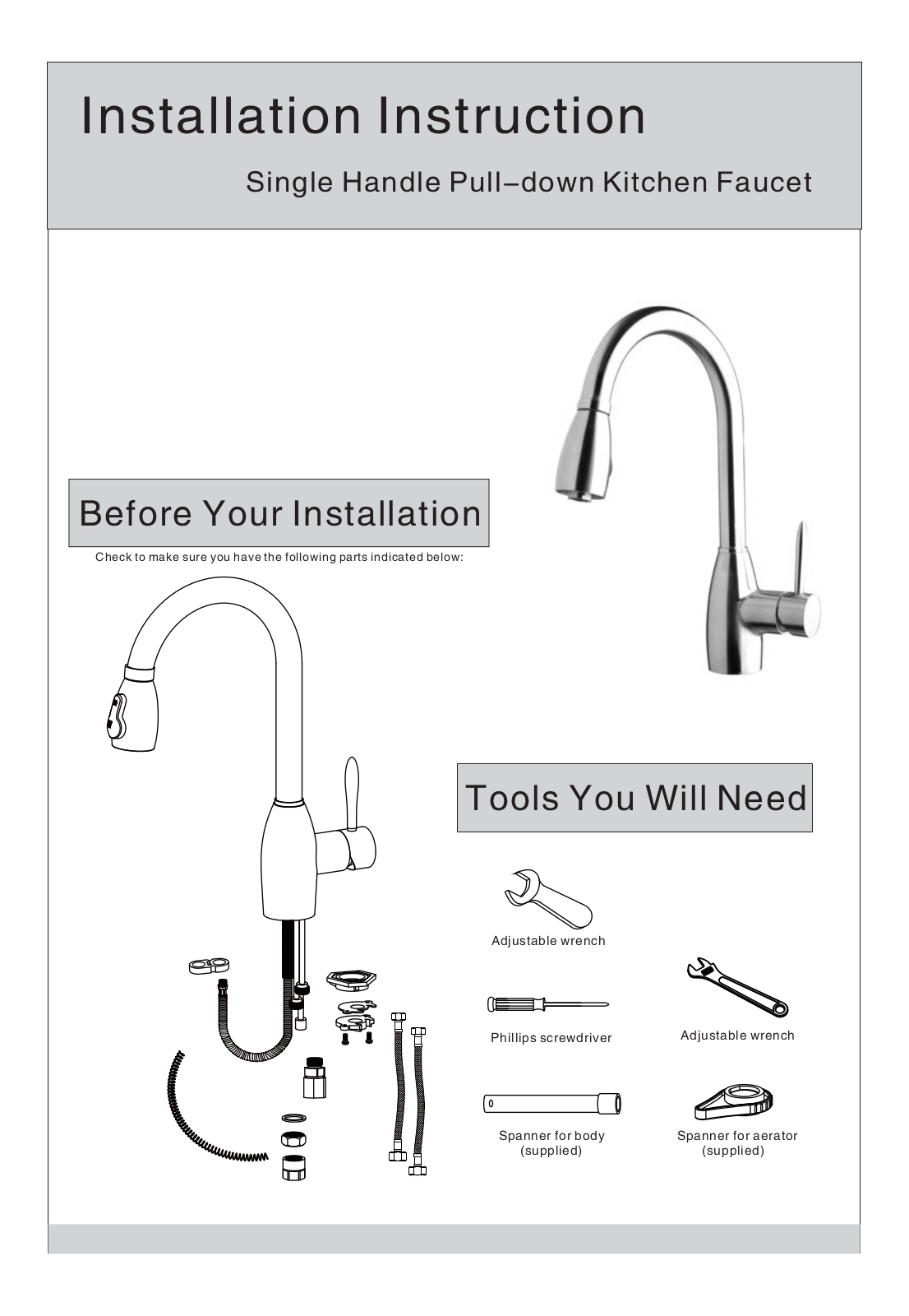 Kraus KHU123-32, KPF2130, SD20 User Manual