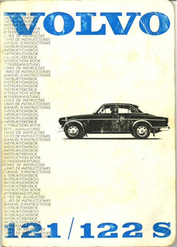 Volvo 121 1966 User Manual