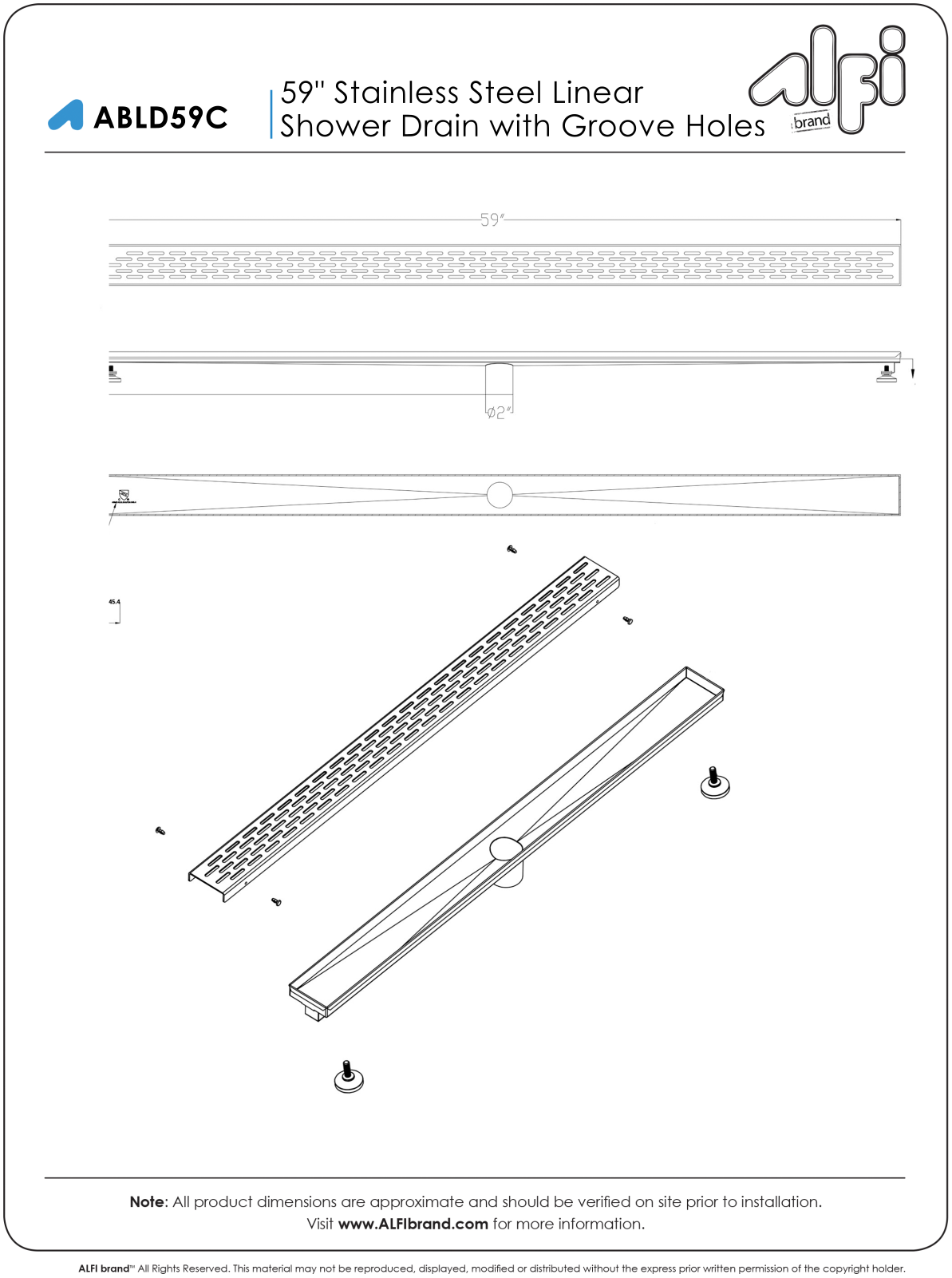 Alfi Brand NBT10188 Specifications - ManualMachine.com