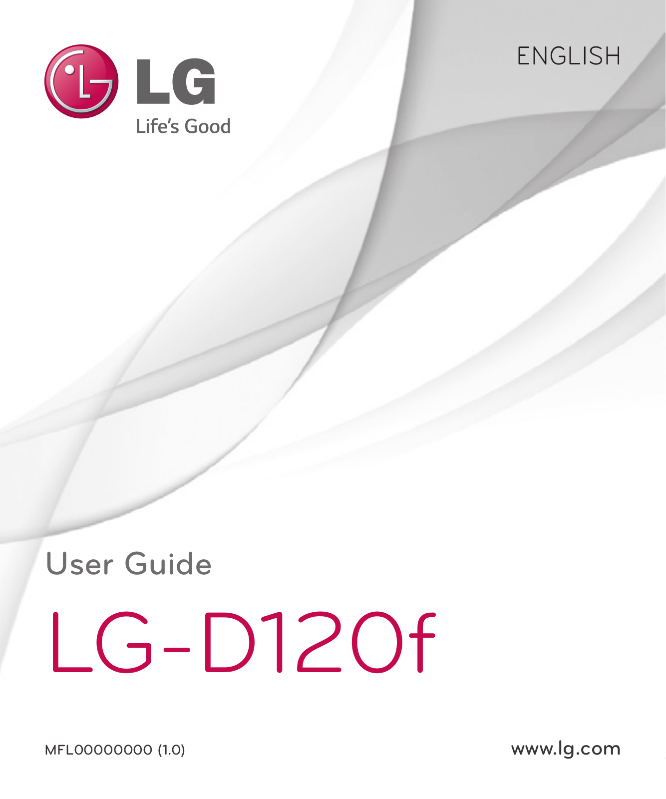 LG D120F Users manual