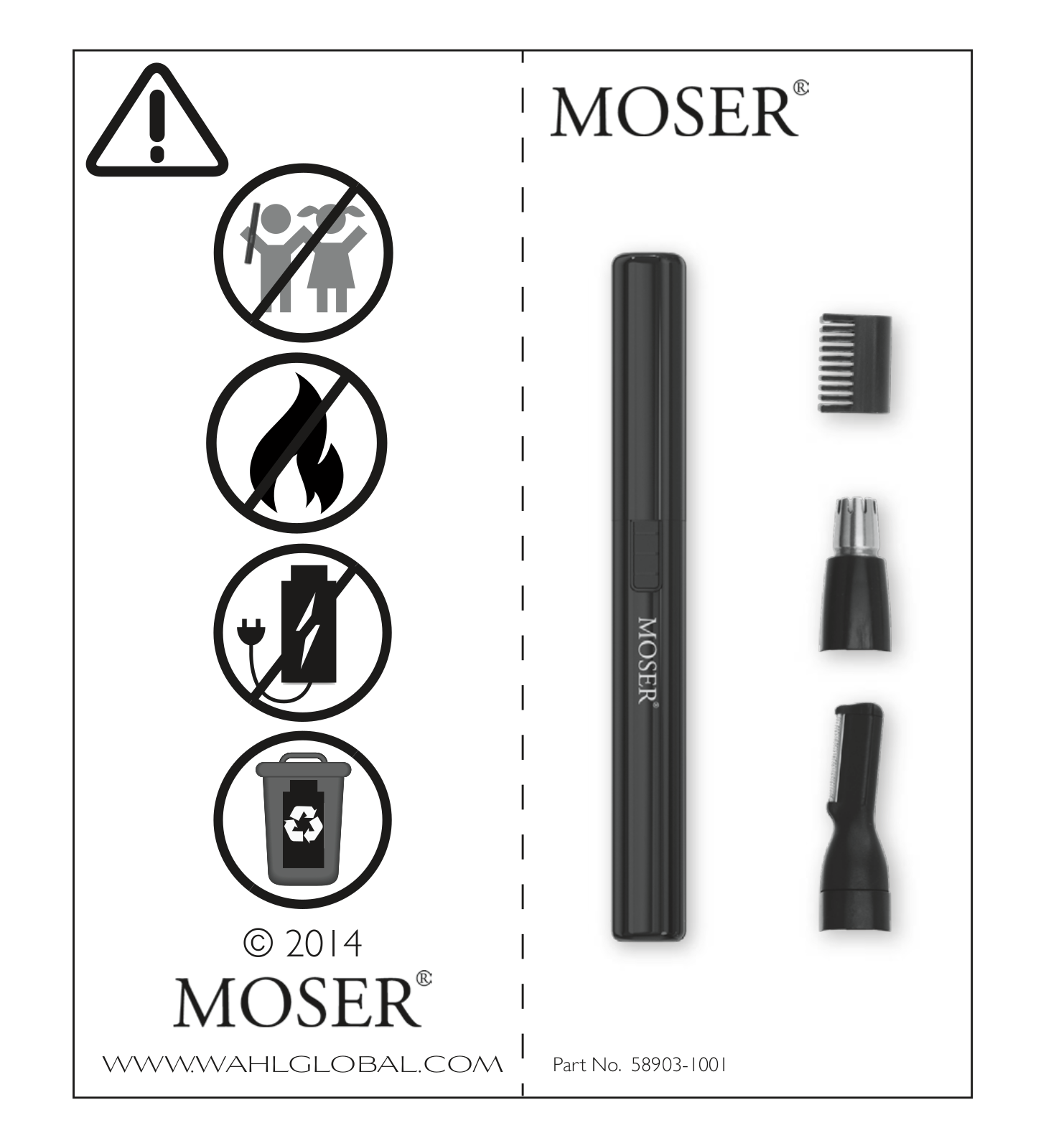 Moser 5640-1801 User Manual