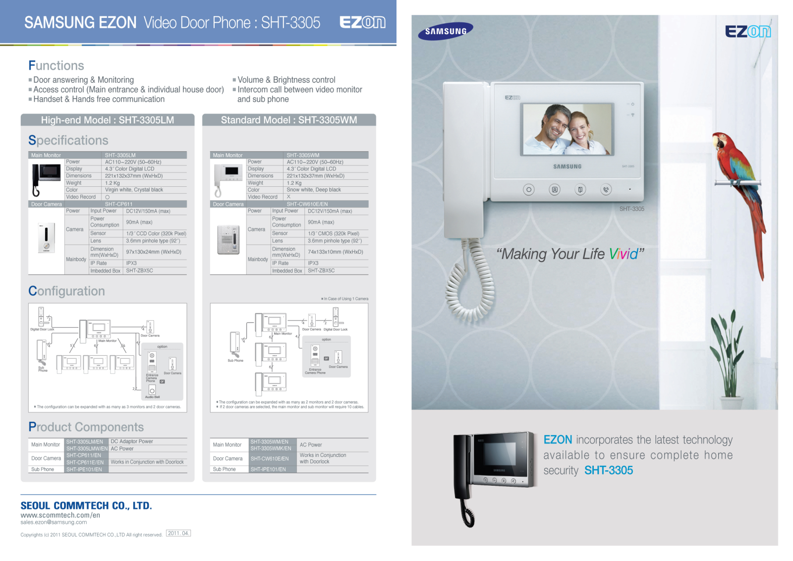 Samsung SHT-3305 User Manual