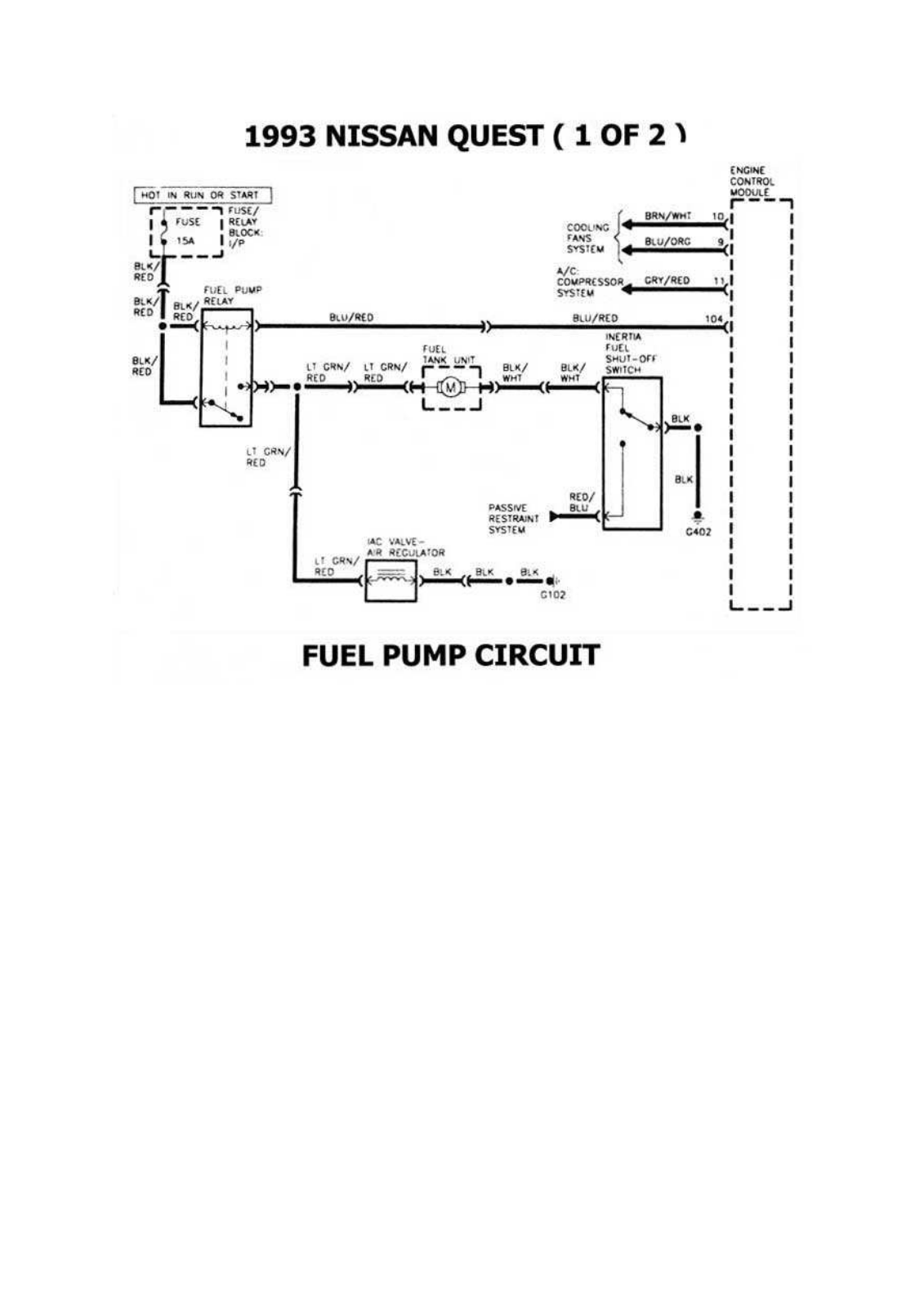 FORD Quest 6-11 esqnis34D Diagram