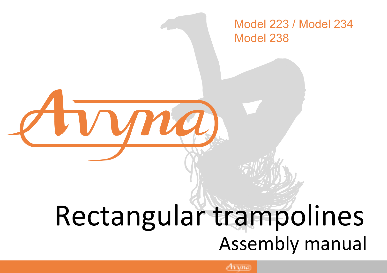 Avyna 223, 234, 238 Assembly manual