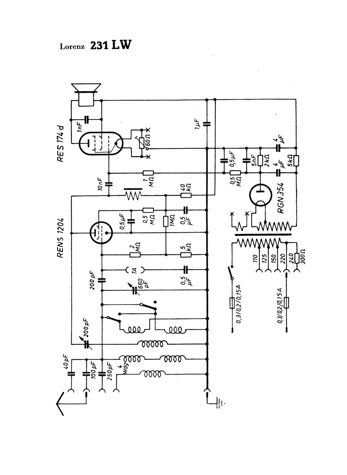 ITT 231LW Schematic - ManualMachine.com
