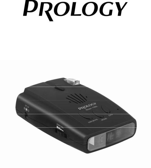 Prology iScan-1000 User Manual