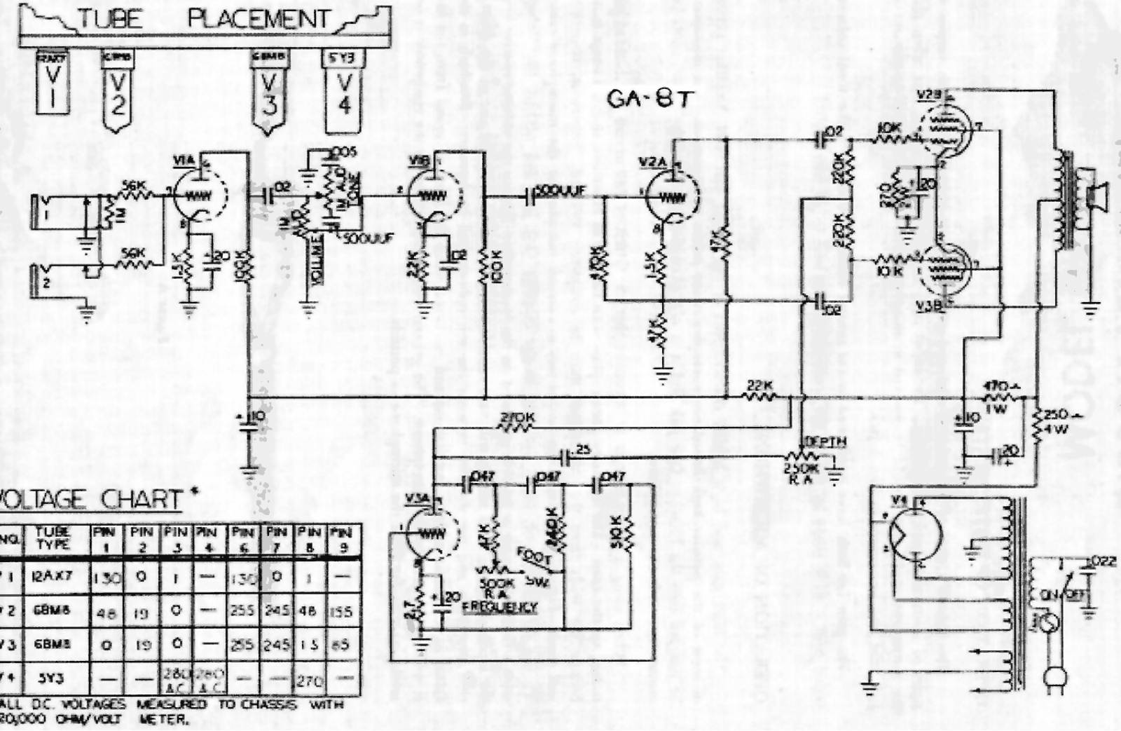 Gibson ga8t schematic