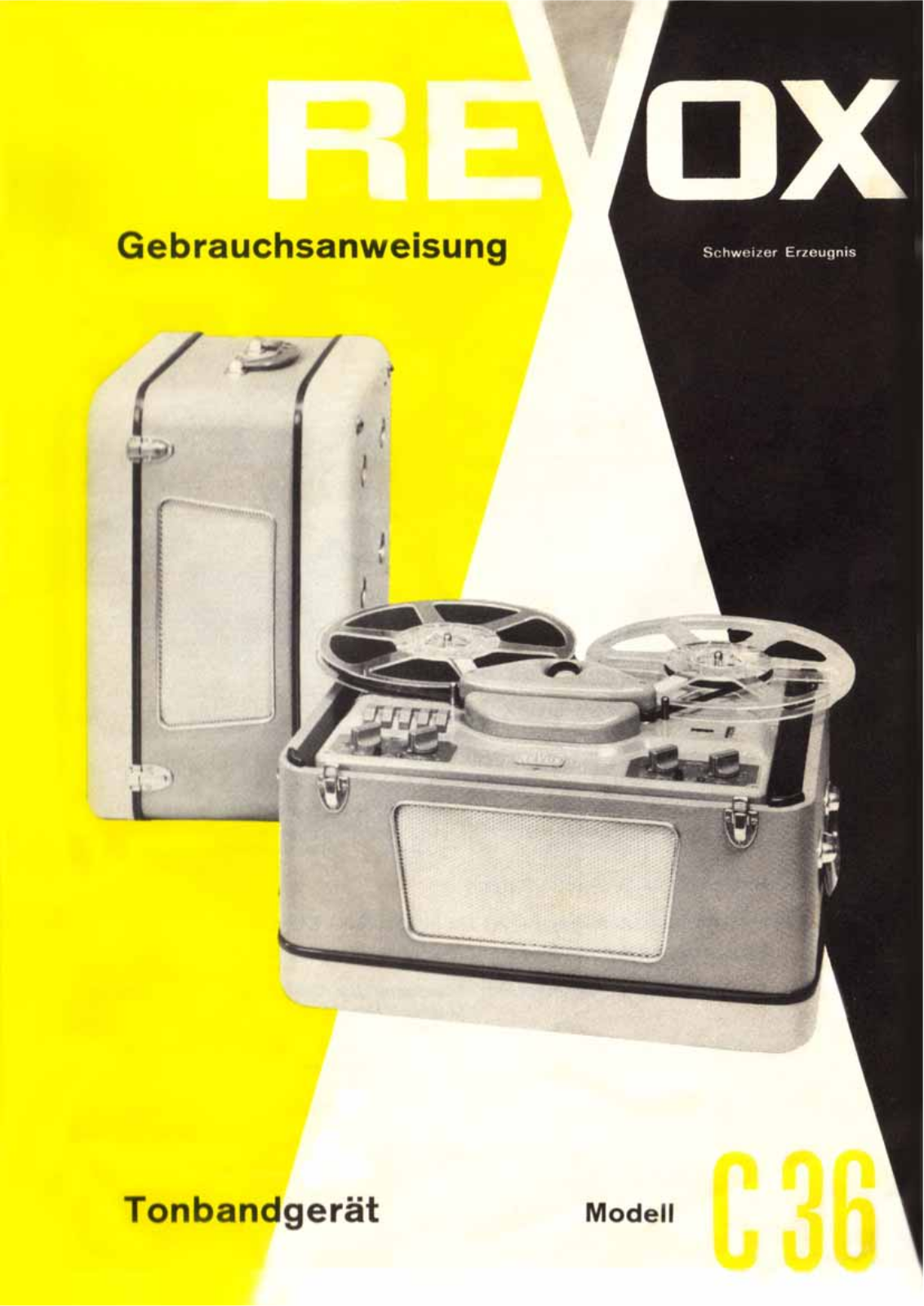 Revox C-36 Owners manual