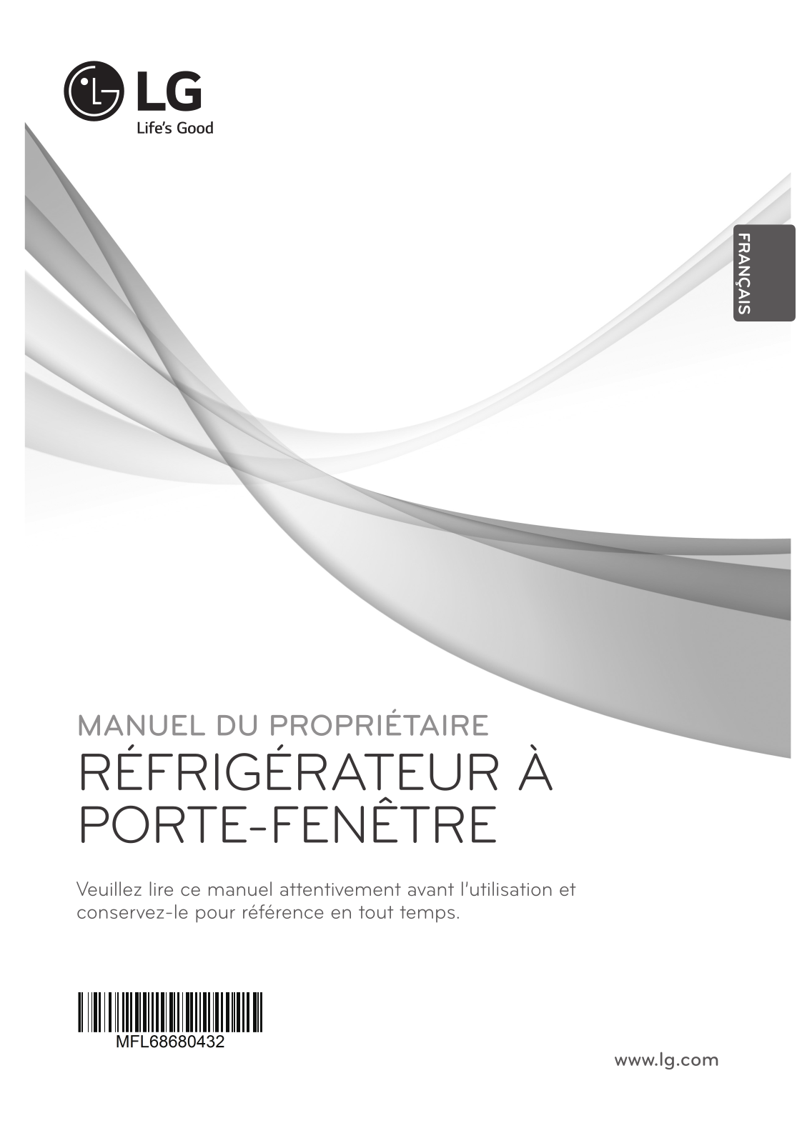 LG GC-J258VSXV User manual