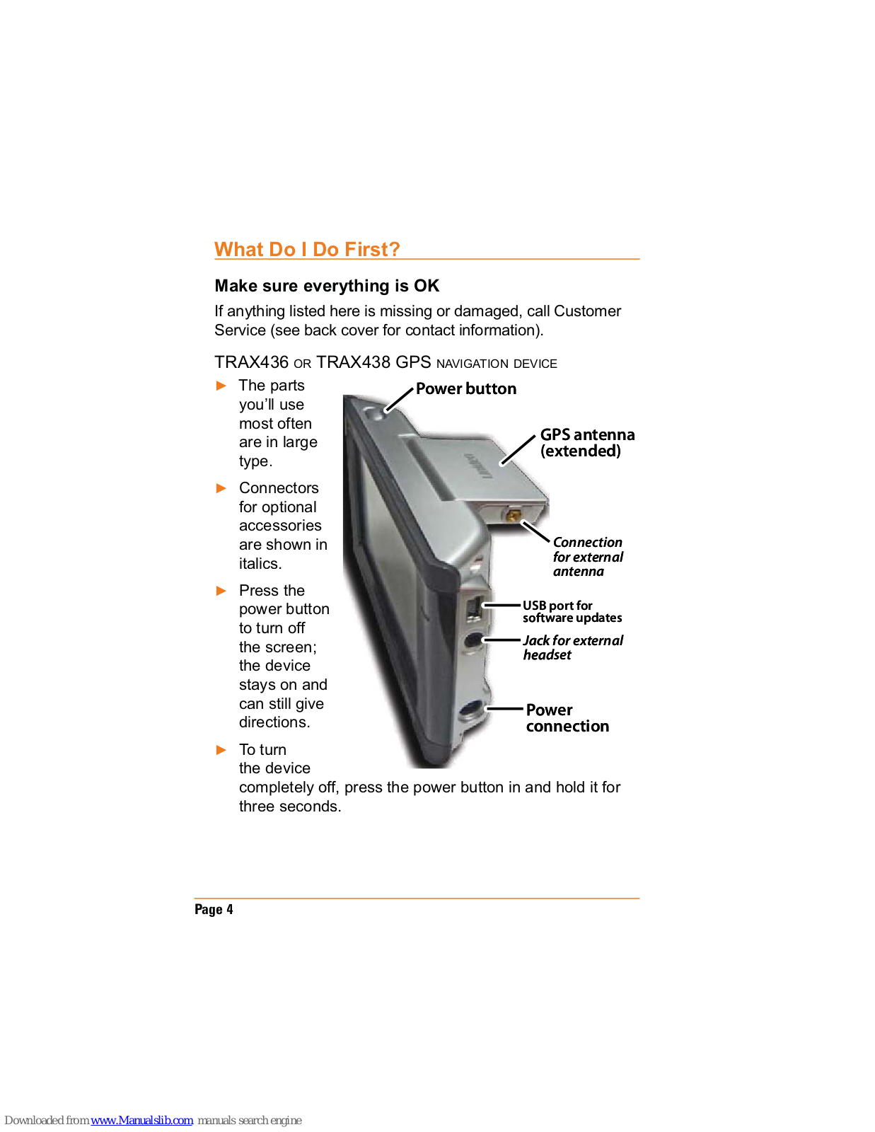 Uniden TRAX436, TRAX438 User Manual