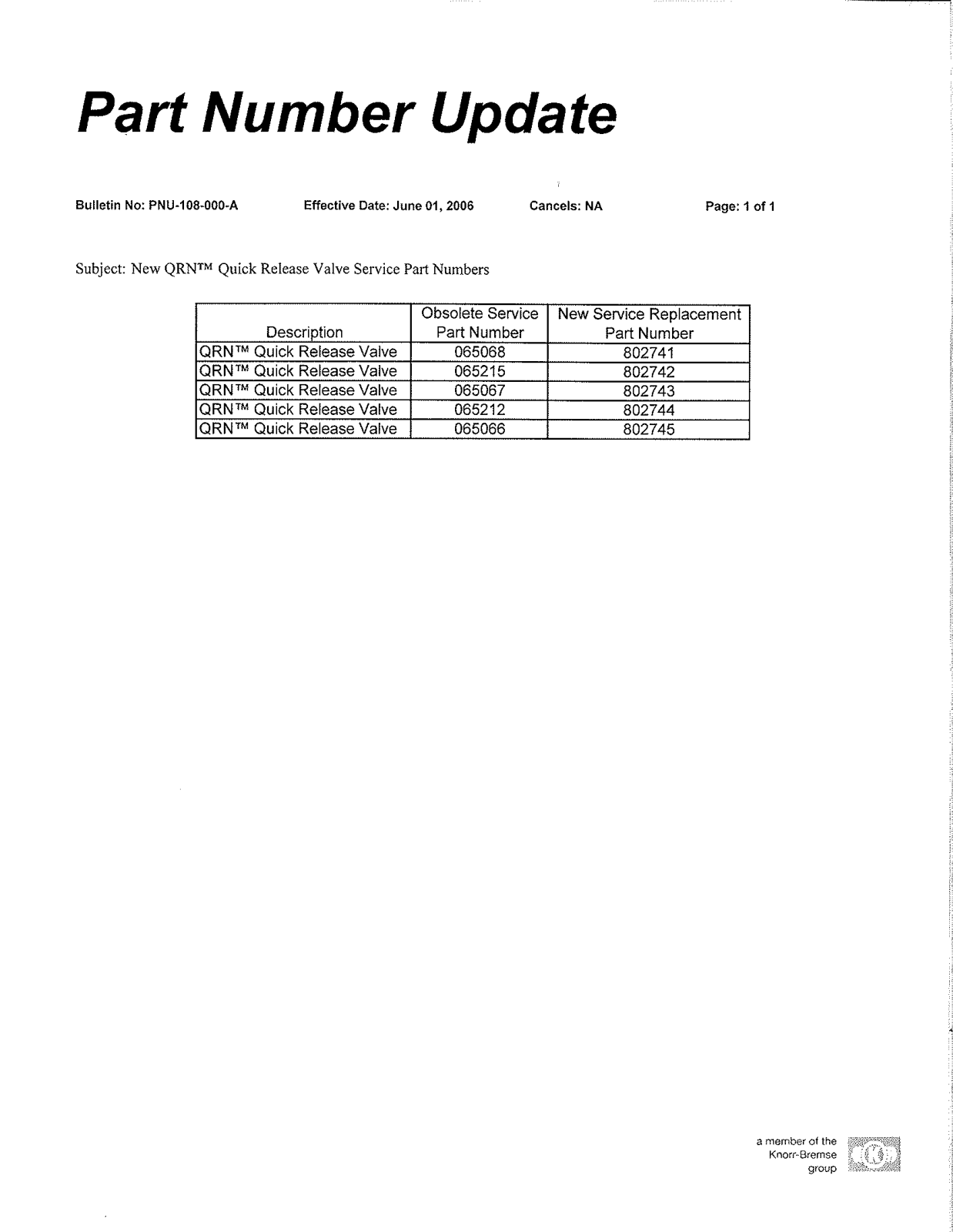 BENDIX PNU-008, PNU-108 User Manual