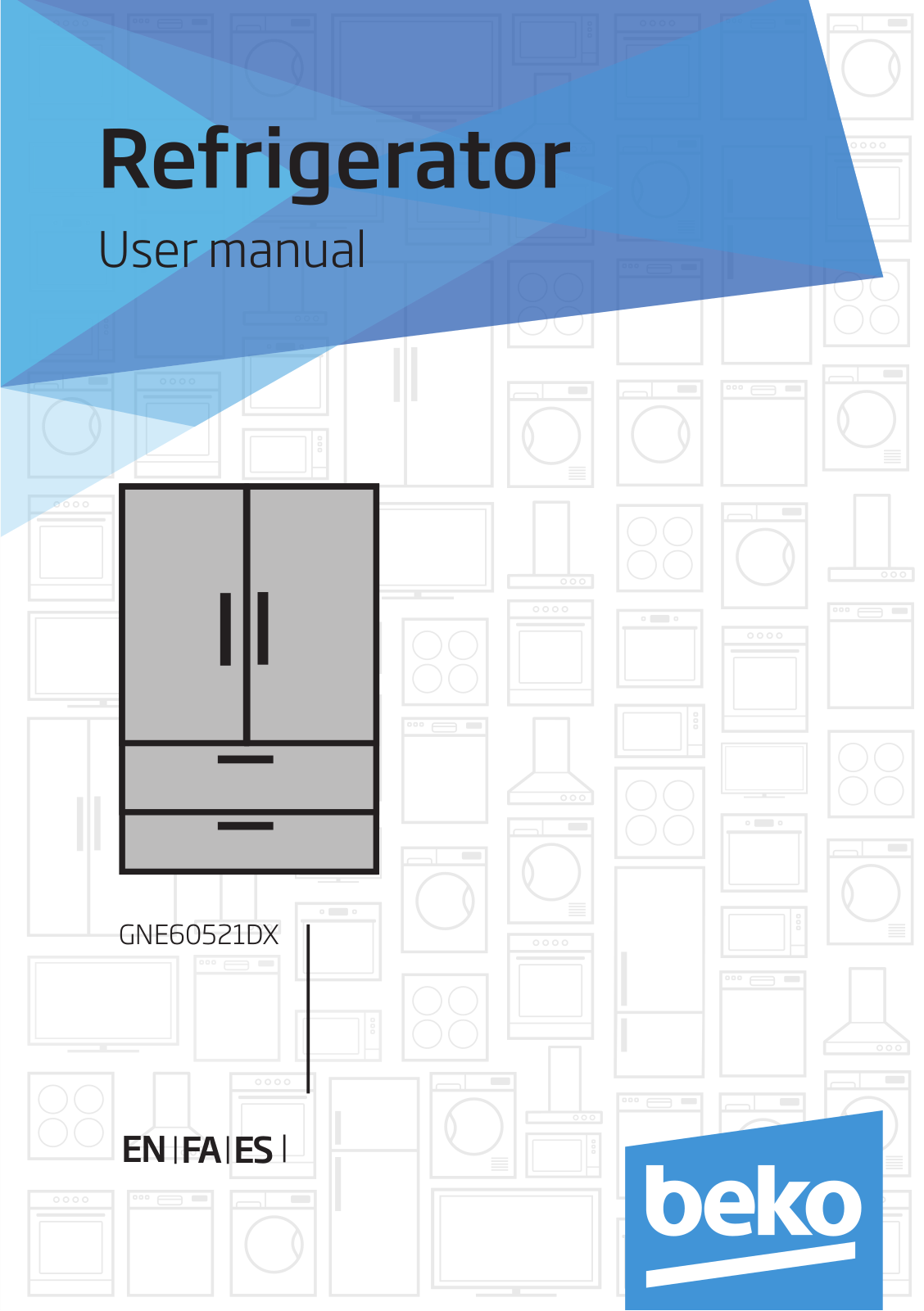 Beko GNE60521DX User manual