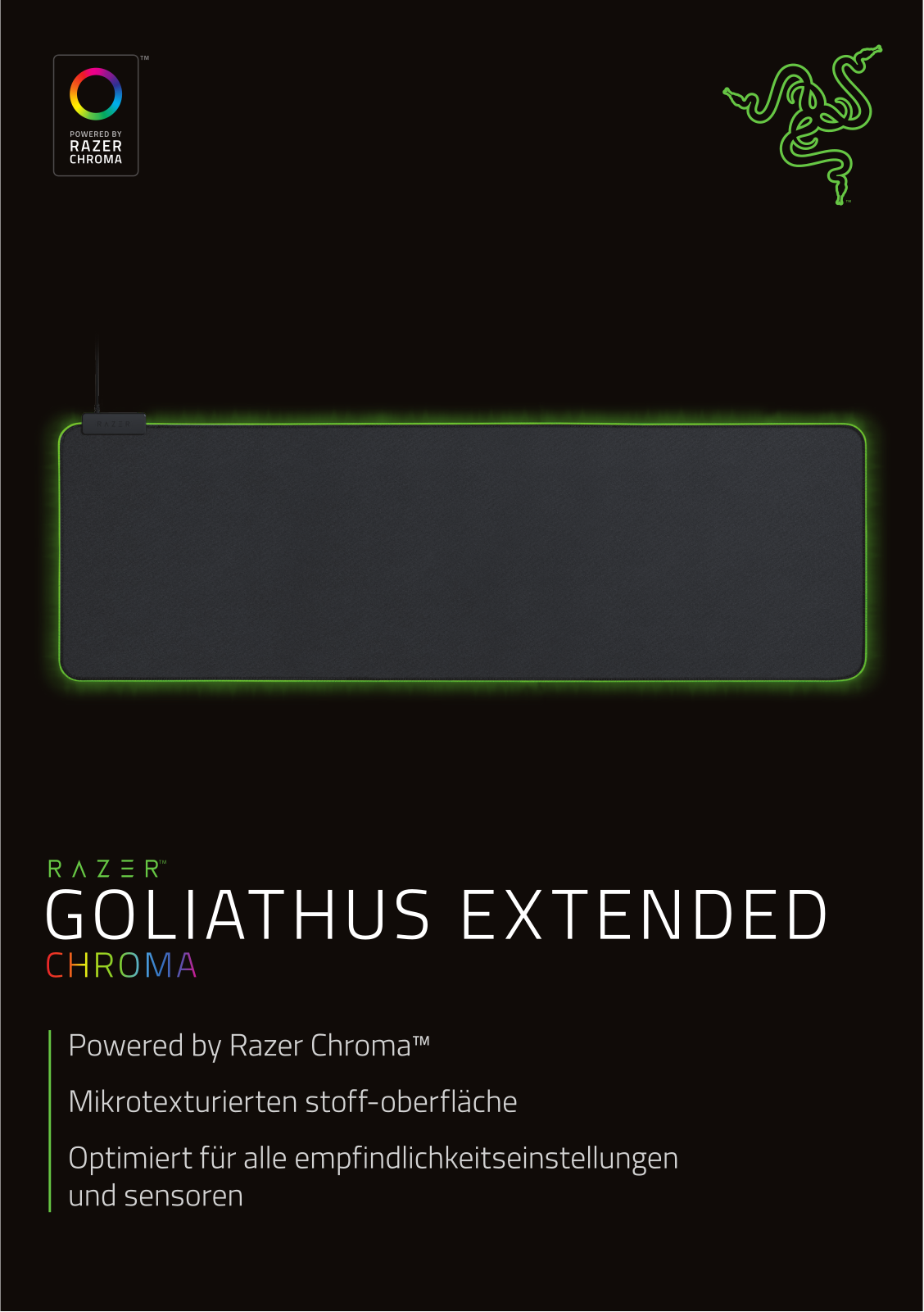 Razer Goliathus Extended Chroma User Manual